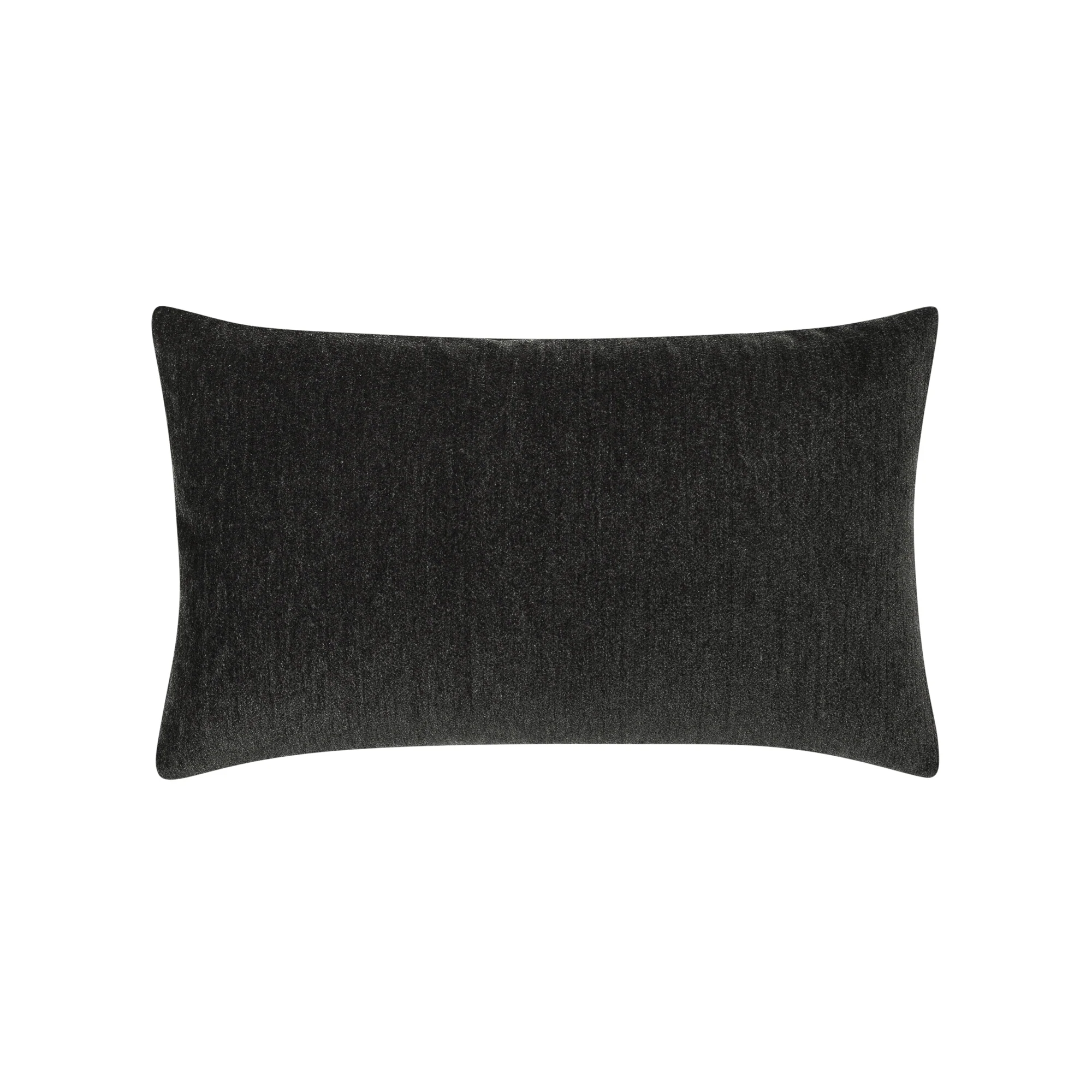 Luxe Velour Charcoal Pillow - Image 3