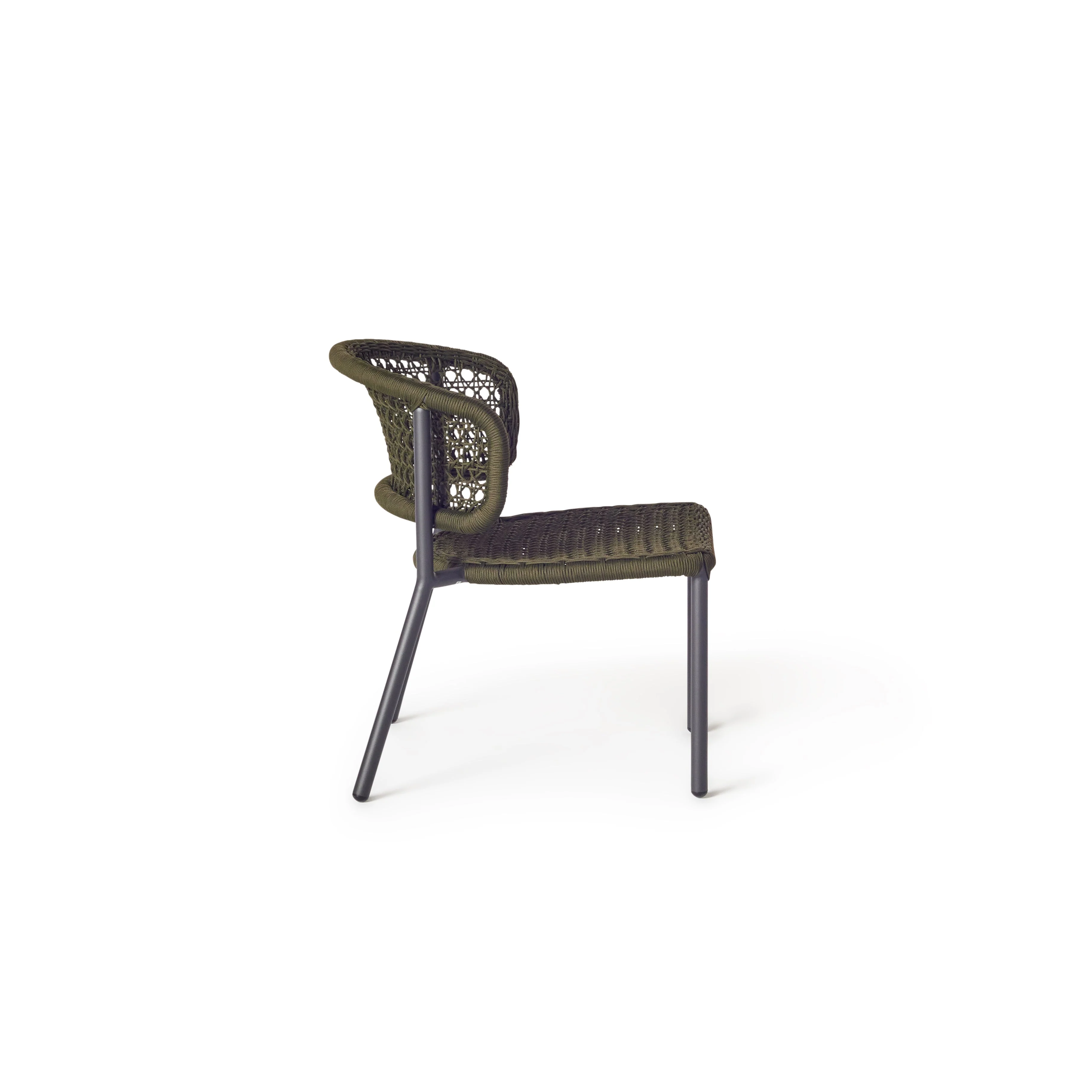 Mariposa Lounge Chair with Olive Rope - Image 3