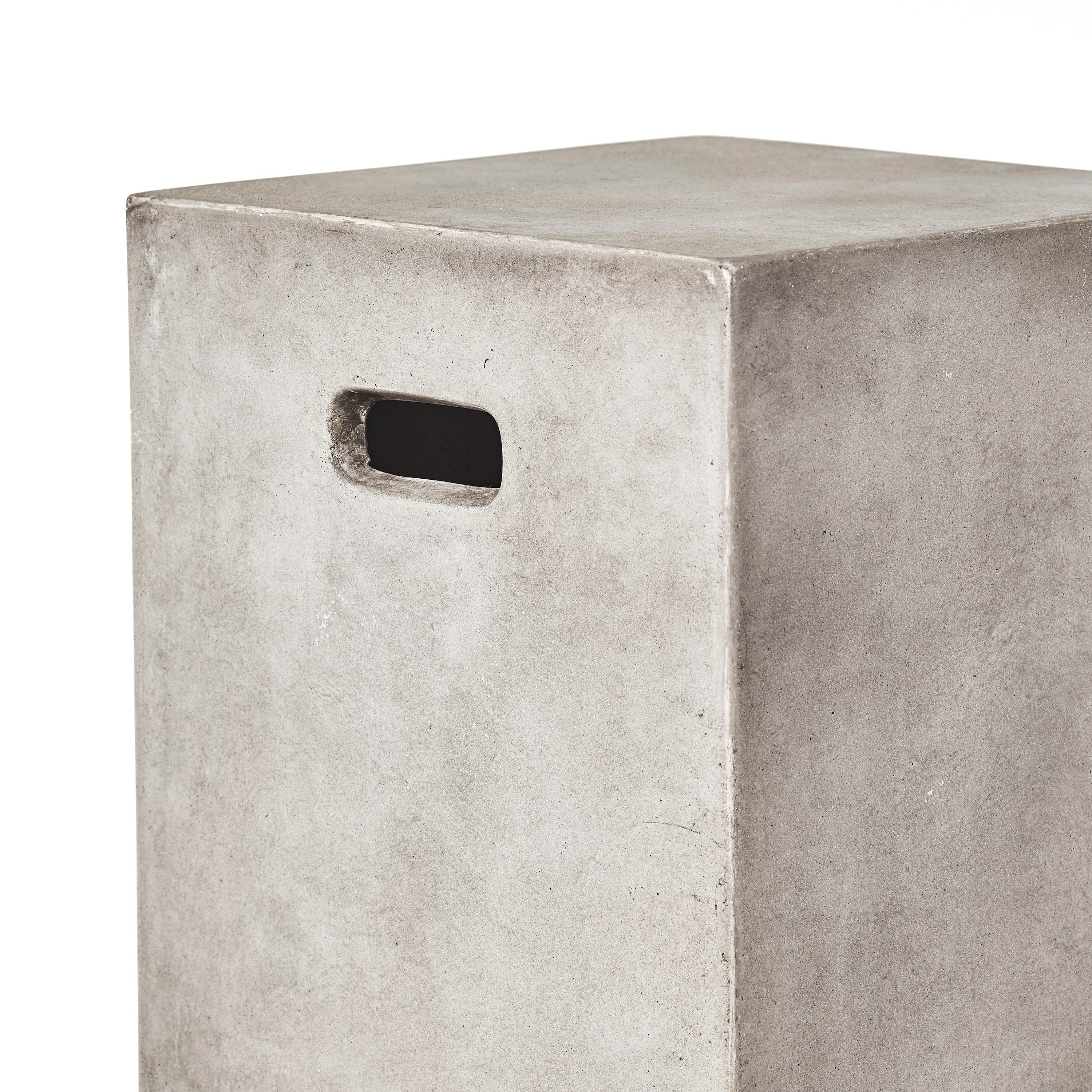 Mason Square Side Table & Stool - Image 3