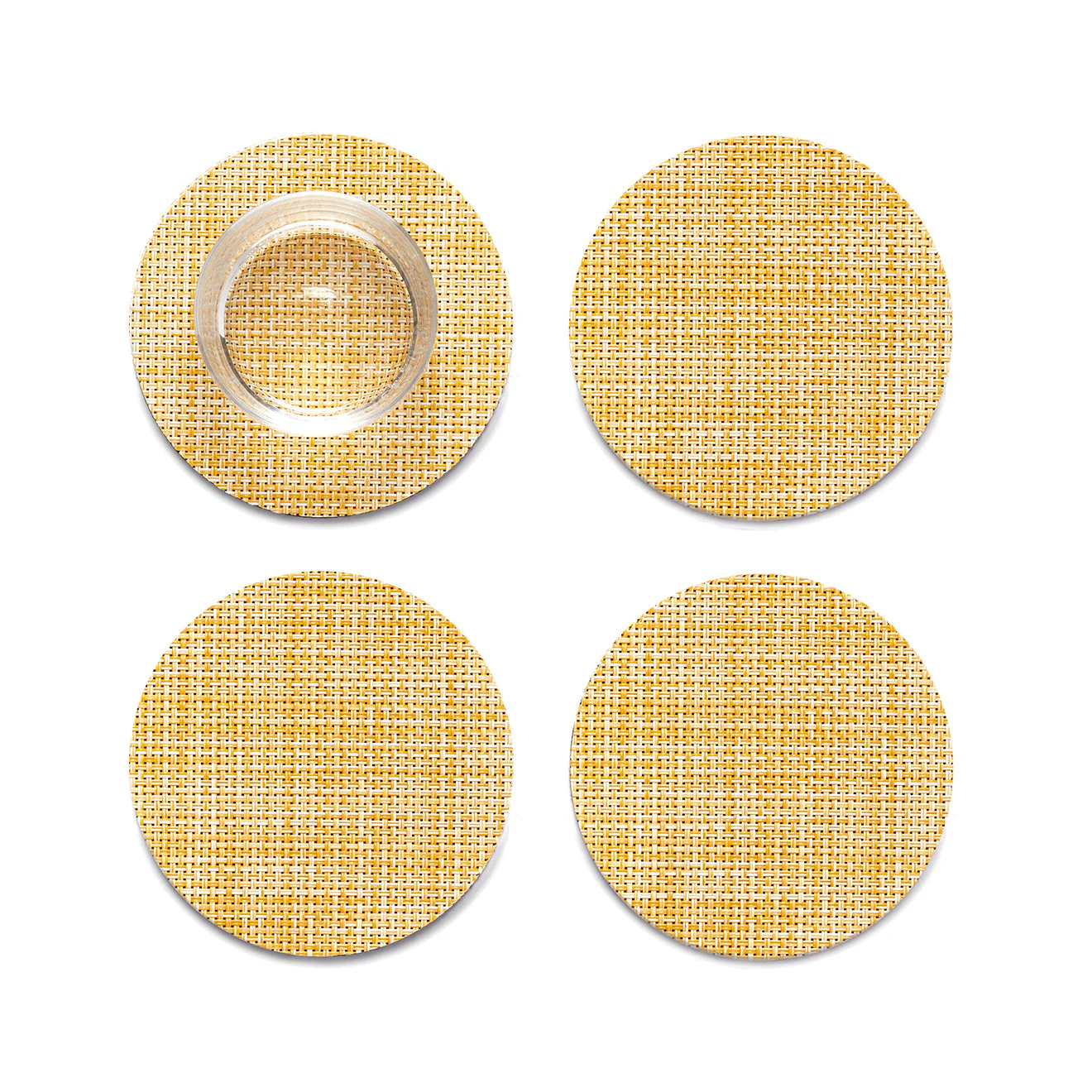 Mini Basketweave Coaster Set - Image 12