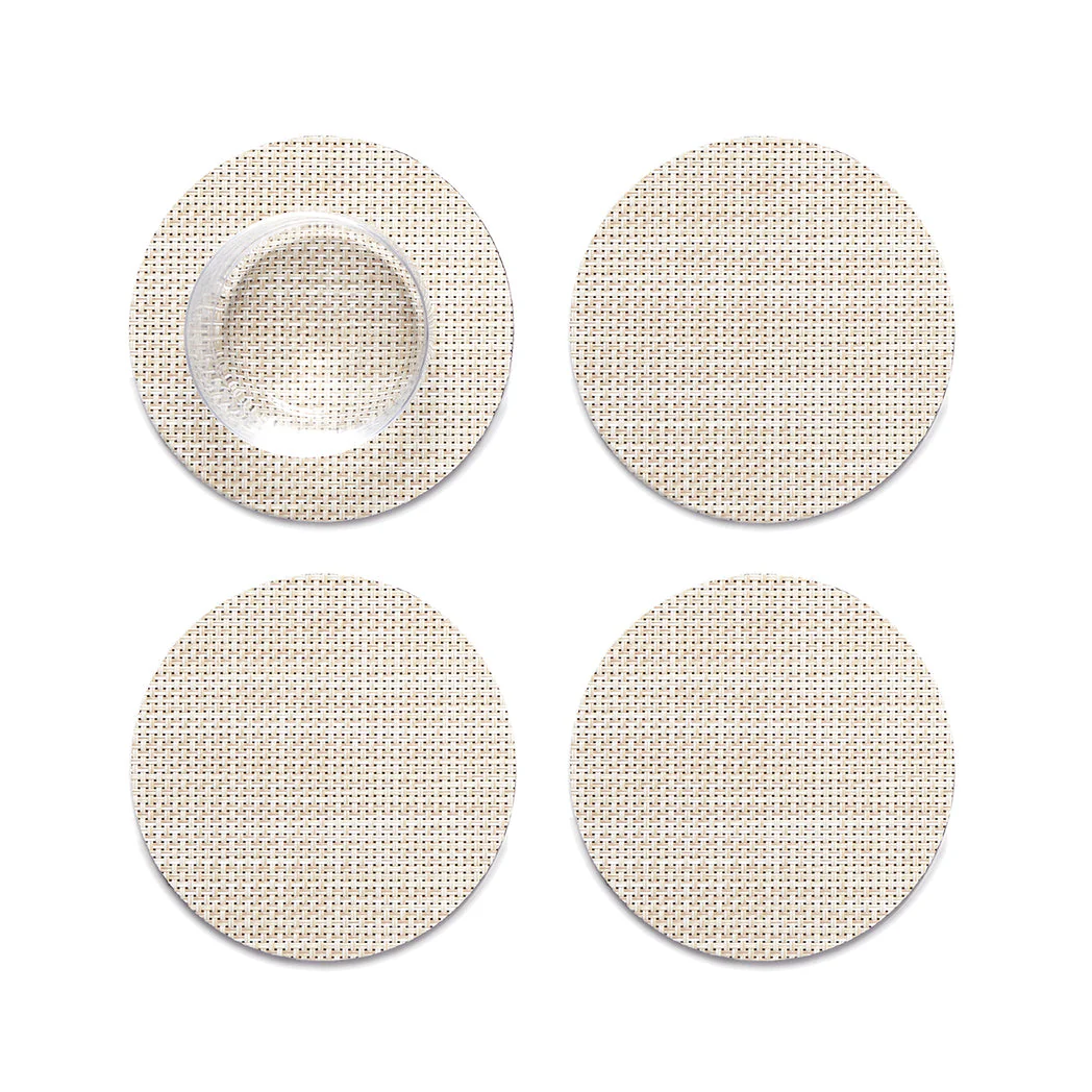 Mini Basketweave Coaster Set - Image 13