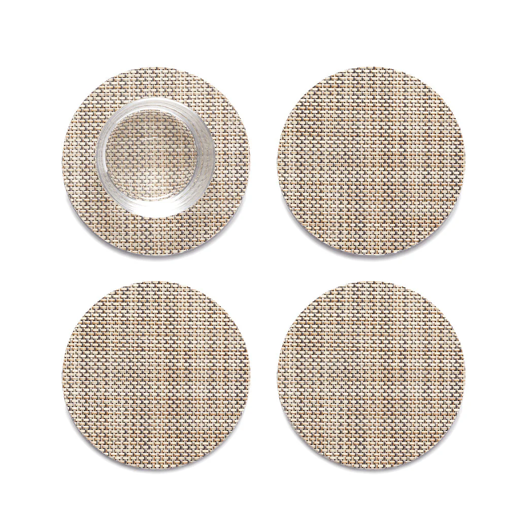 Mini Basketweave Coaster Set - Image 17