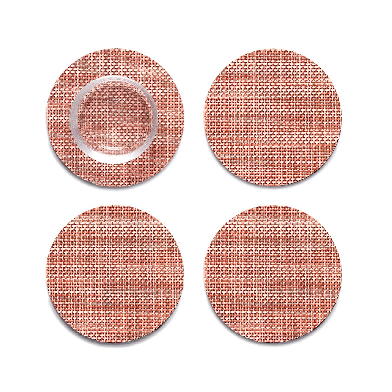 Mini Basketweave Coaster Set - Image 4