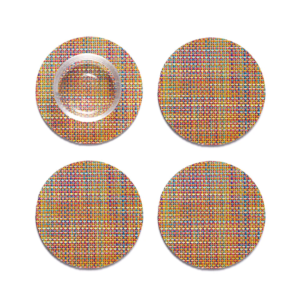 Mini Basketweave Coaster Set - Image 5