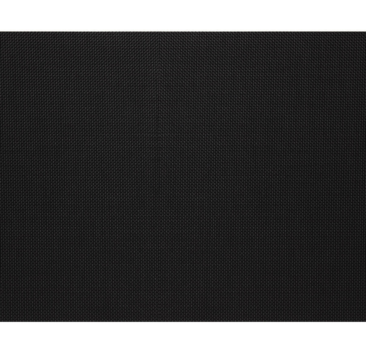 Mini Basketweave Rectangular Placemat in Black - Image 2