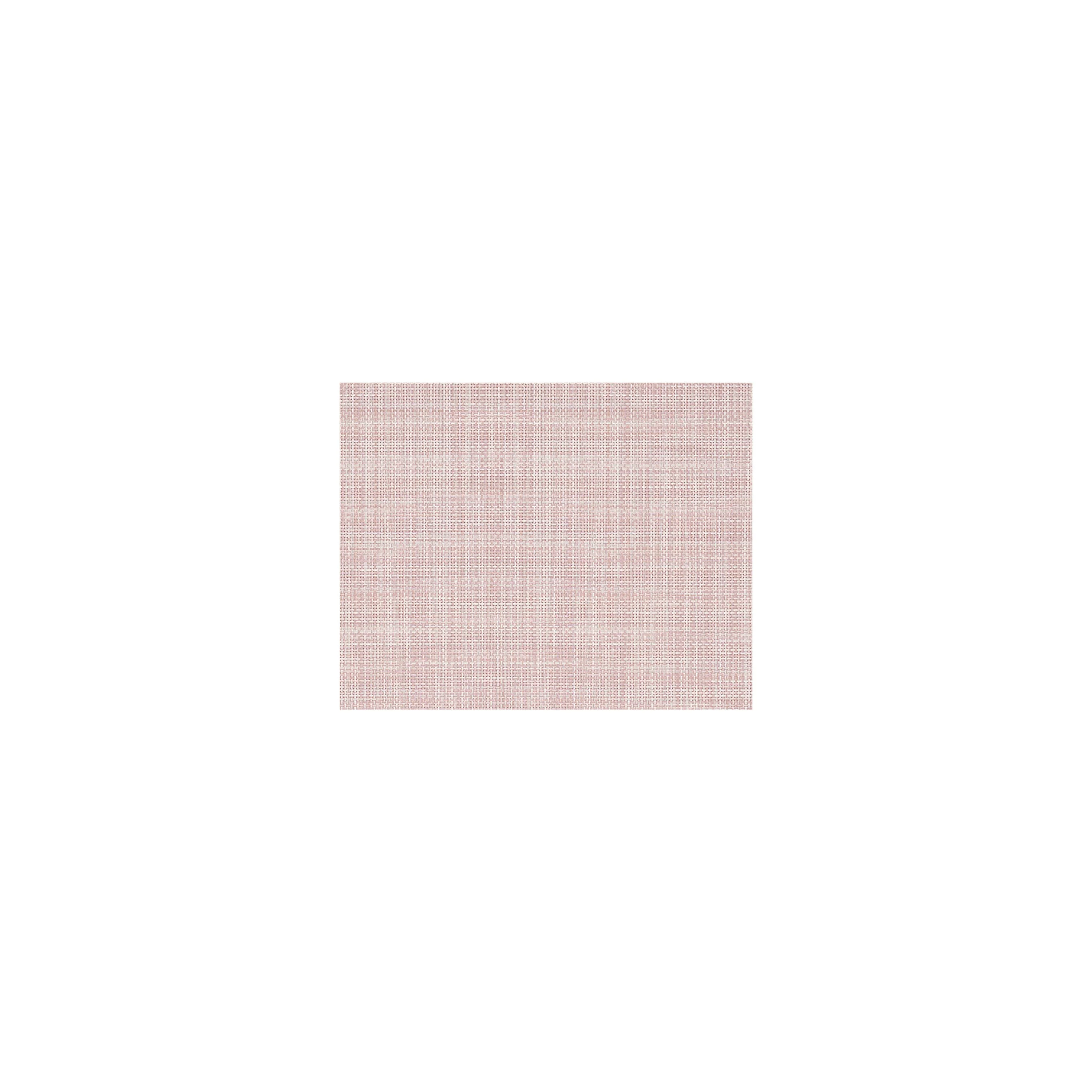 Mini Basketweave Rectangular Placemat in Blush
