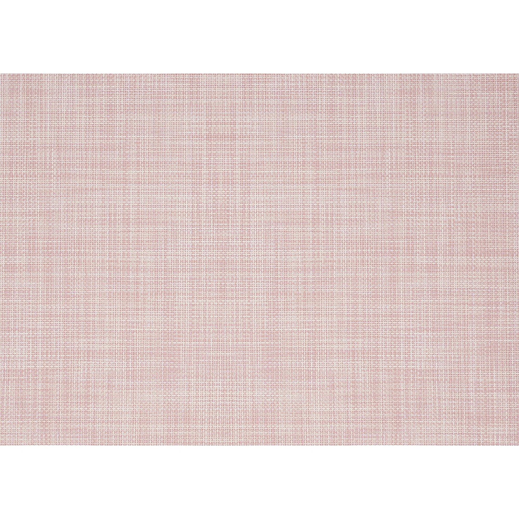 Mini Basketweave Rectangular Placemat in Blush - Image 2