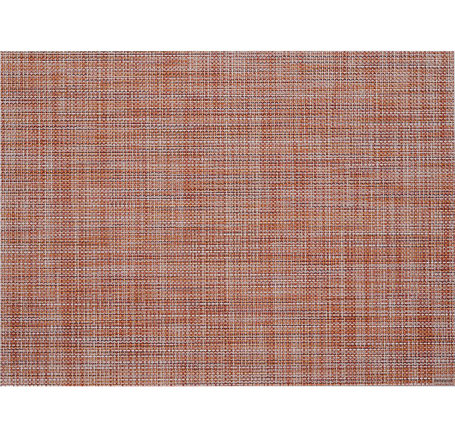 Mini Basketweave Rectangular Placemat in Cinnamon - Image 2