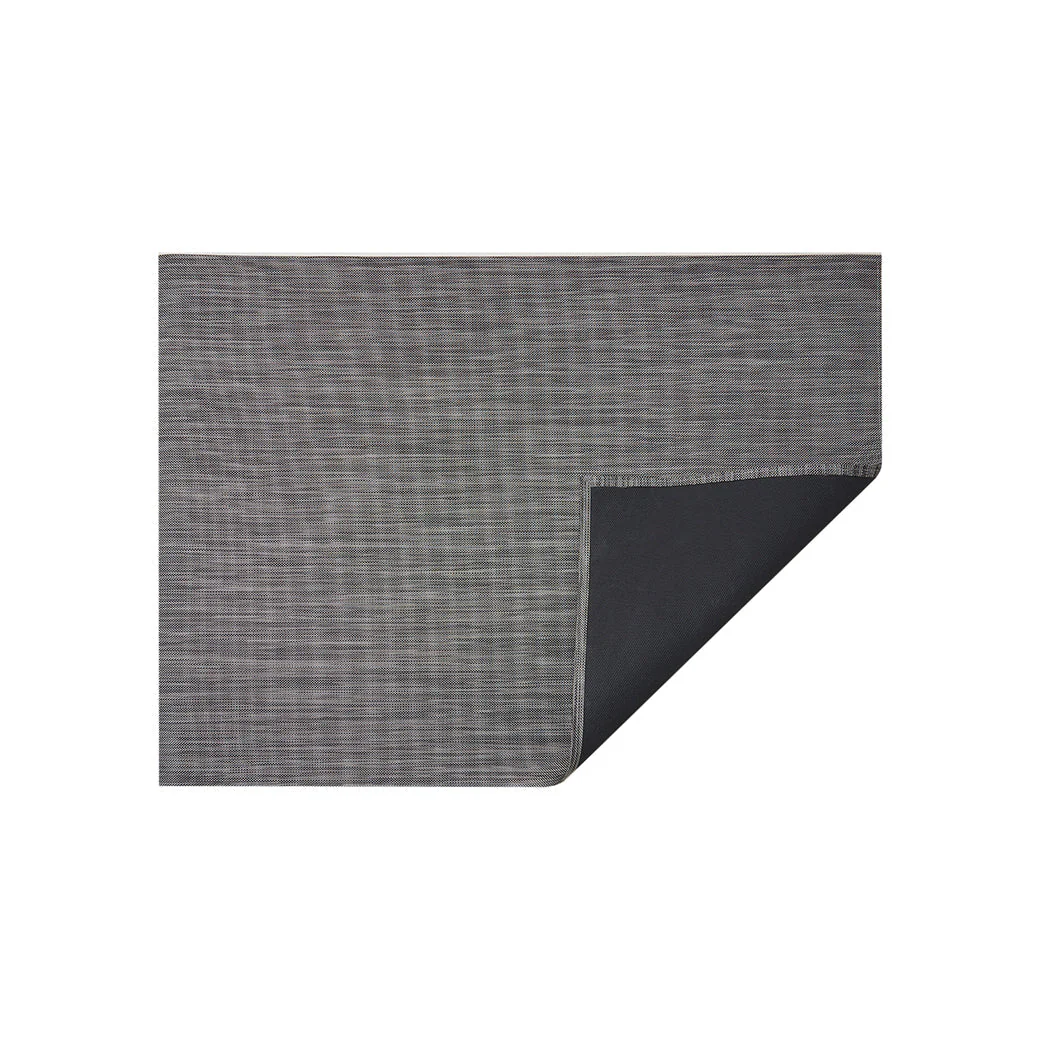 Mini Basketweave Rug in Light Grey - Image 2