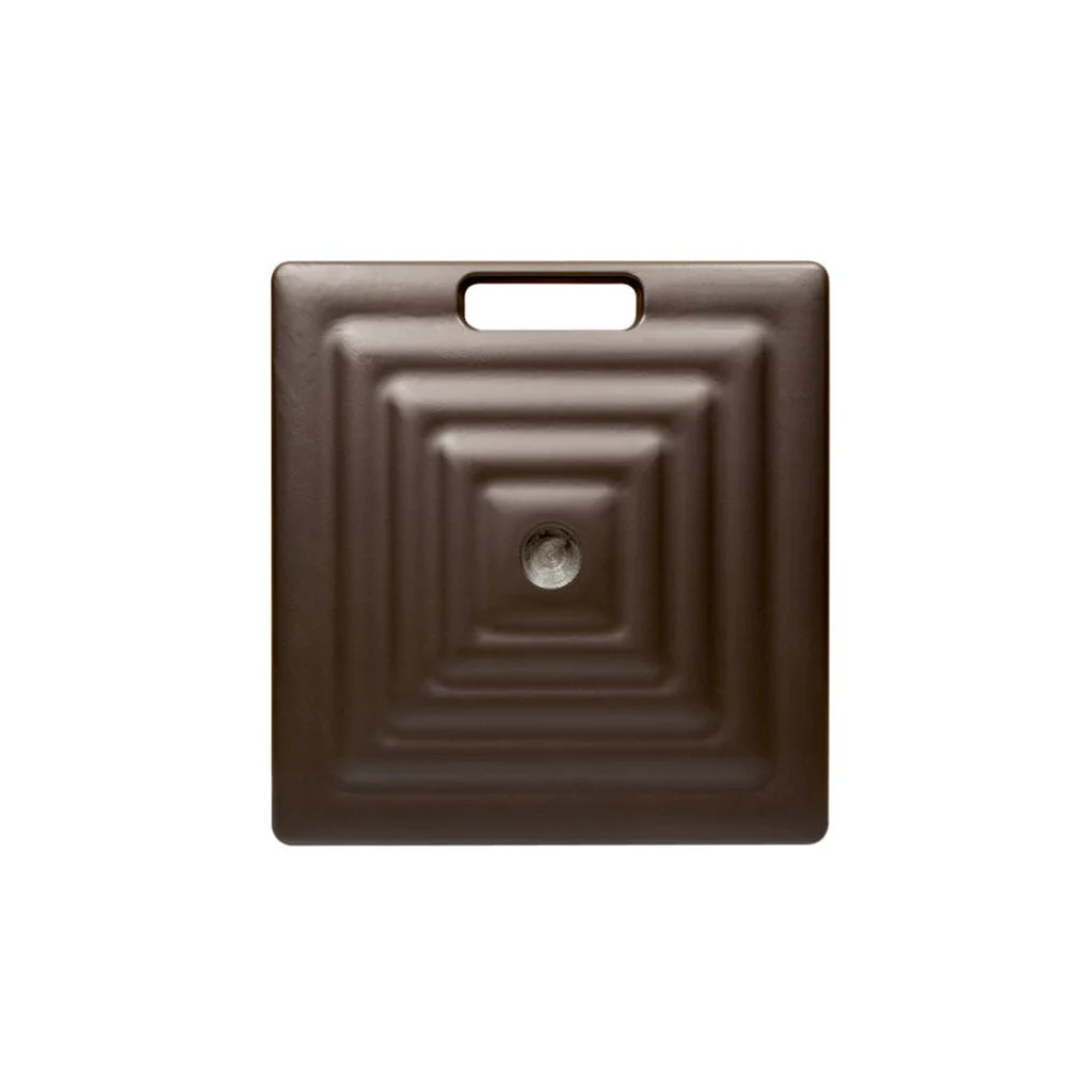 Monaco Square Umbrella Base with Wheels - Bronze - Image 2