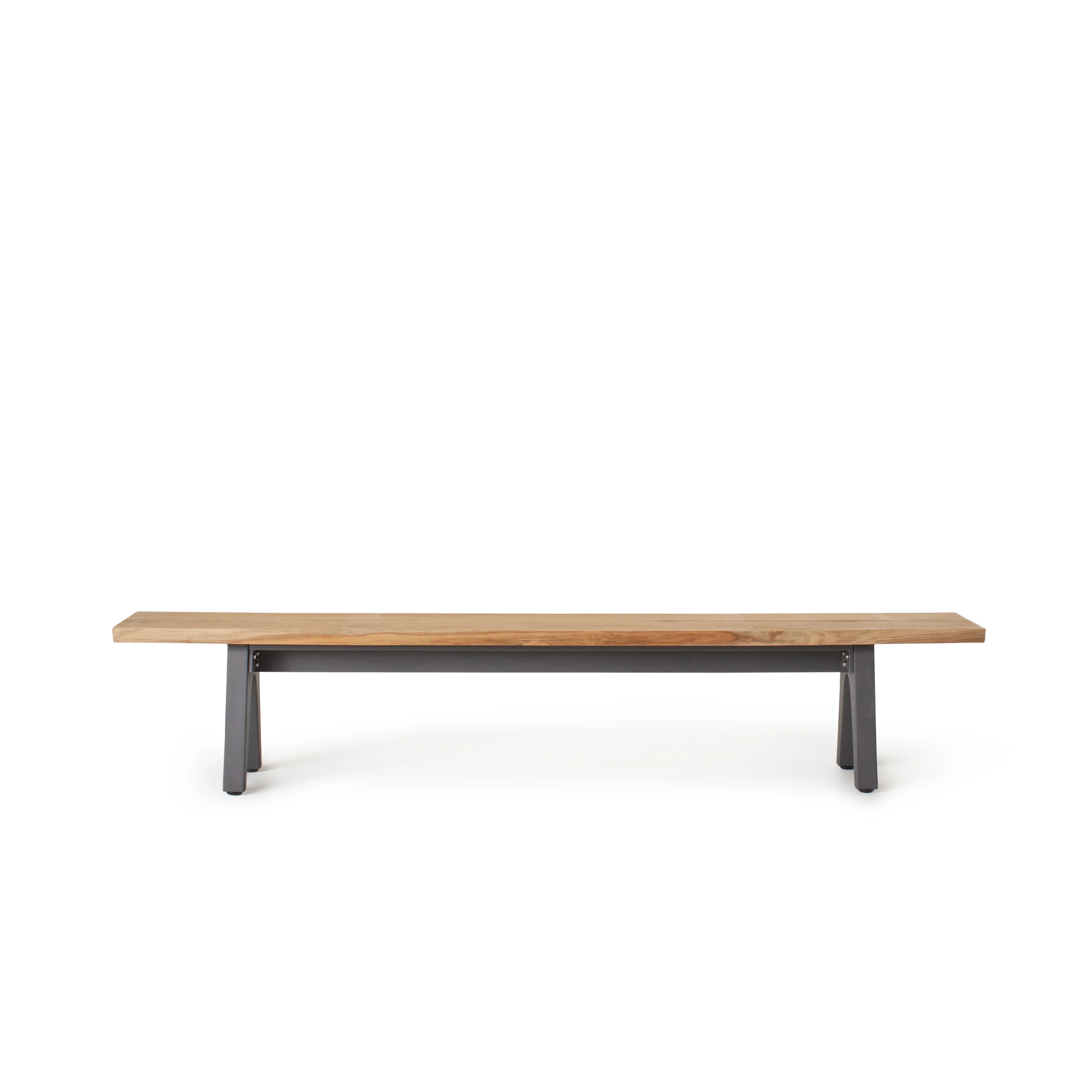 Montara 94" Live Edge Teak Bench