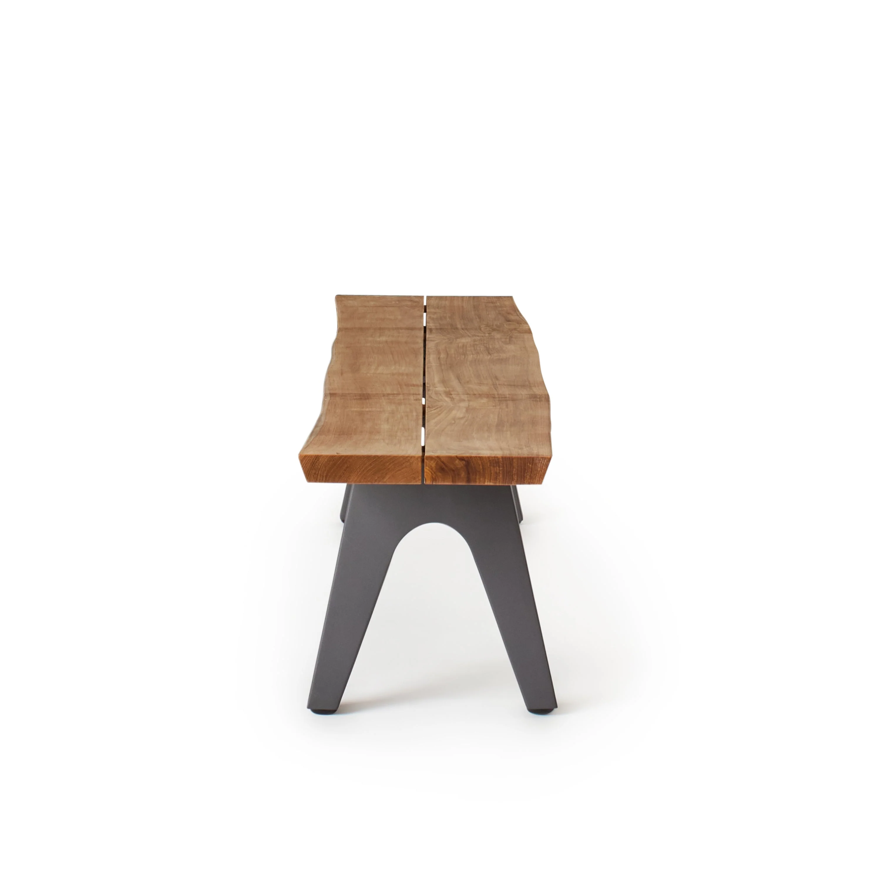Montara 94" Live Edge Teak Bench - Image 3