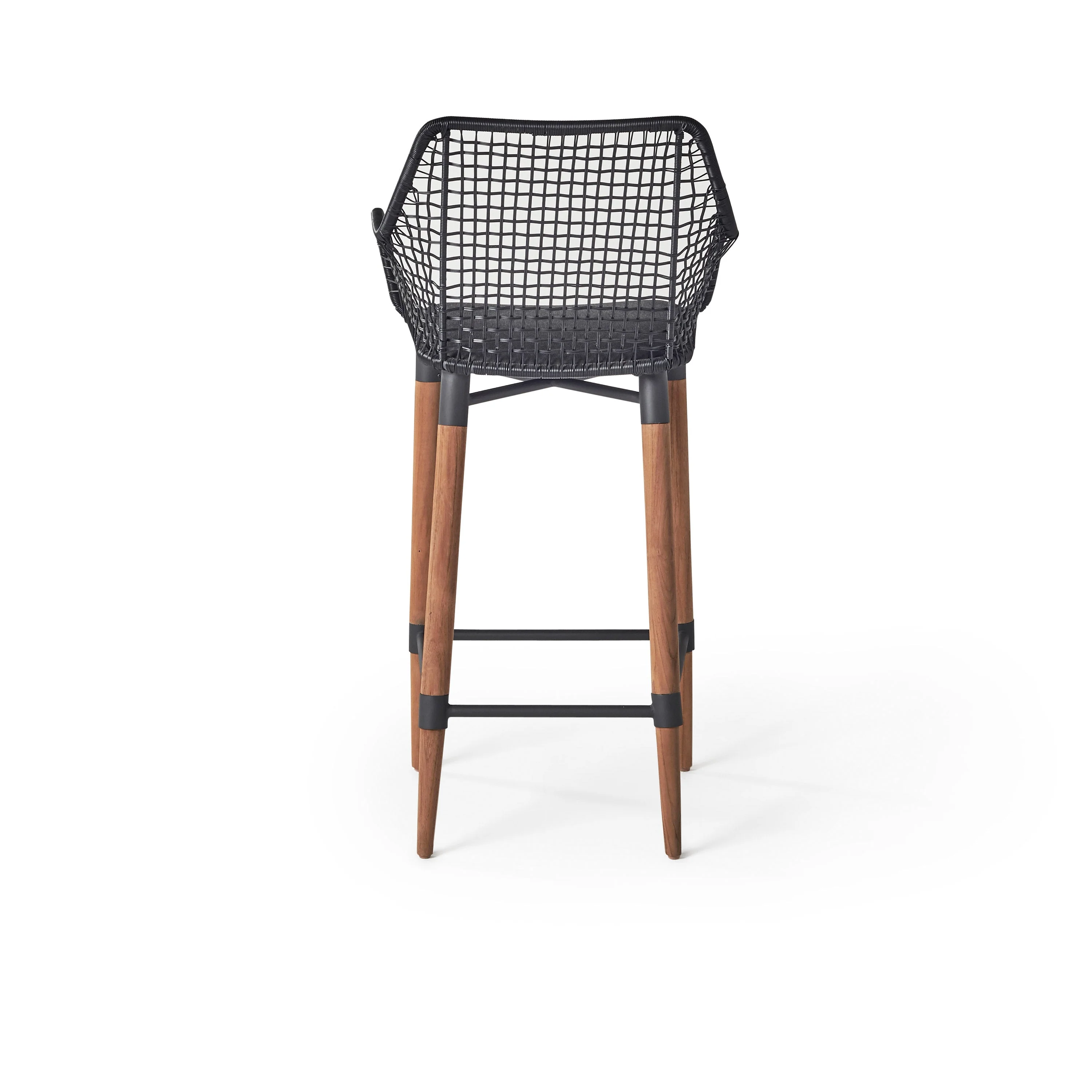 Napa Bar Chair in Charcoal - Image 4