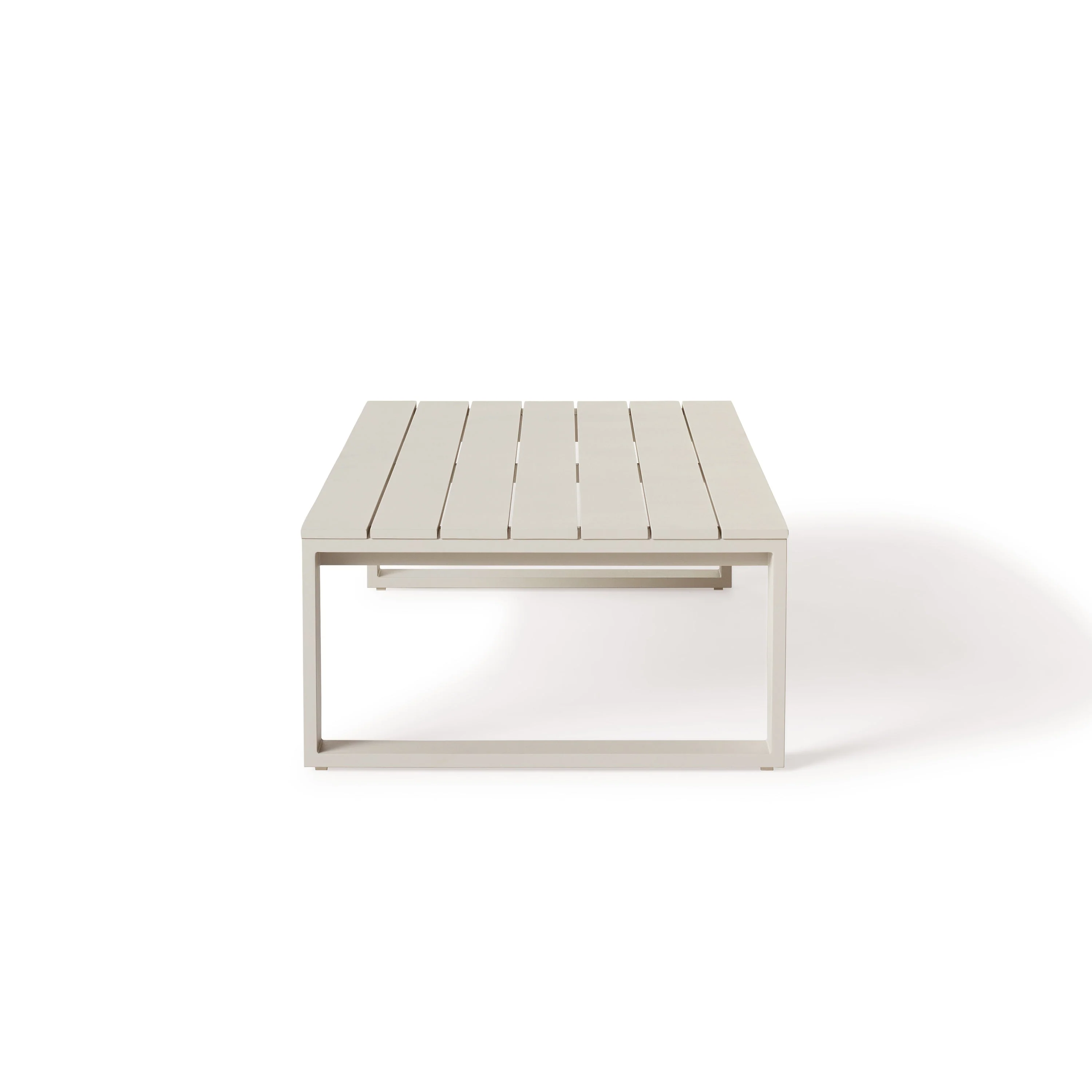 Nicasio Coffee Table in Dune Aluminum - Image 3