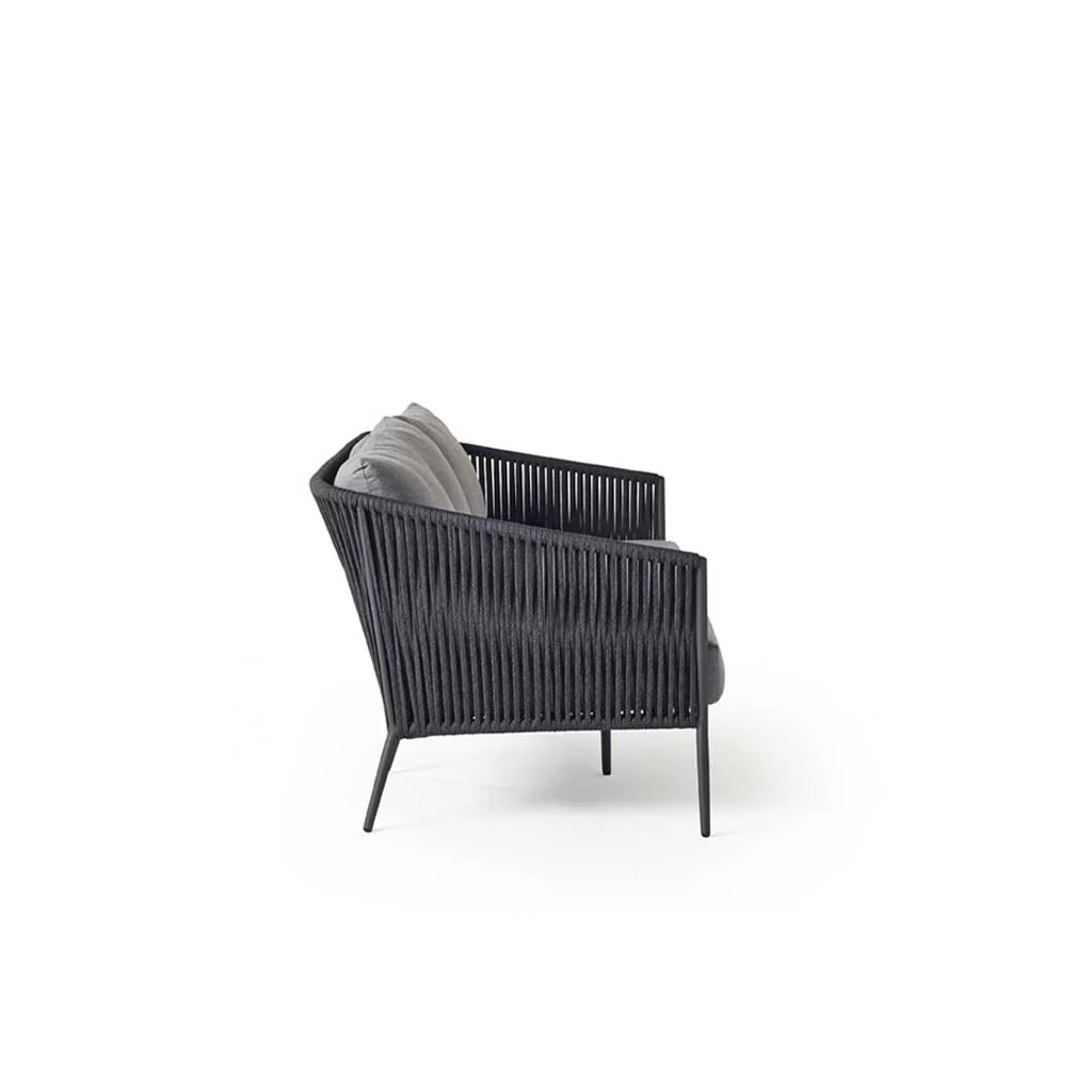 Olema Sofa in Charcoal Aluminum - Image 6