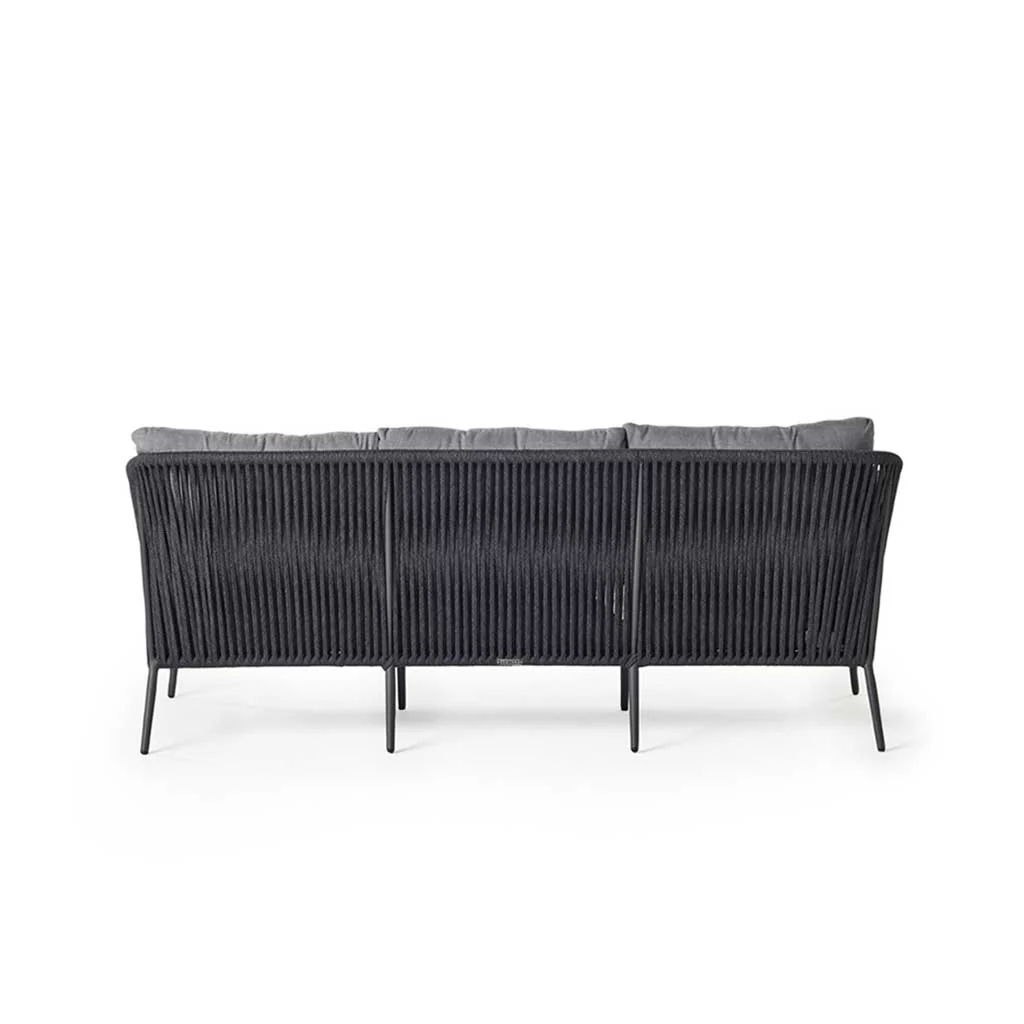 Olema Sofa in Charcoal Aluminum - Image 7
