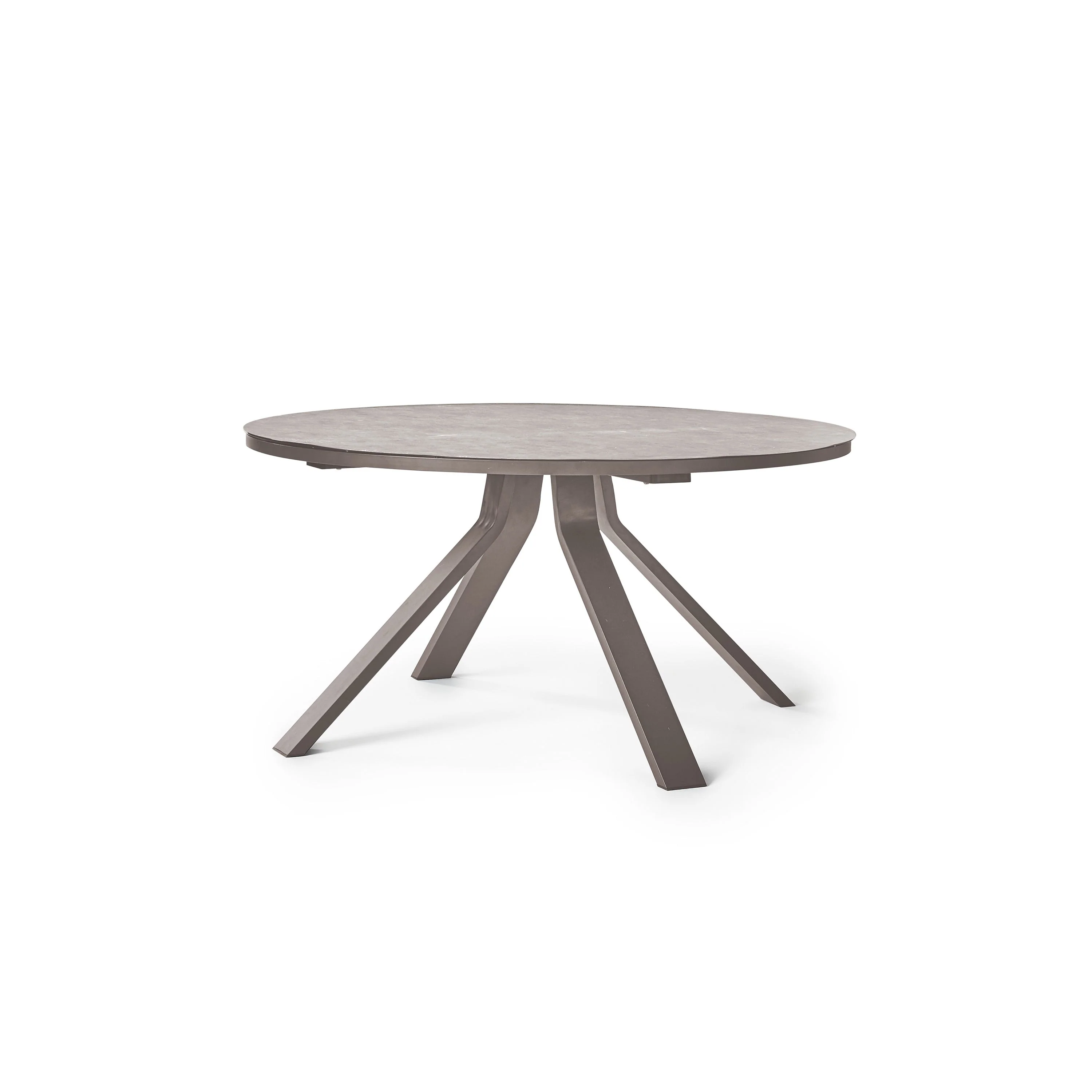 Portola Dining Table in Quartz Grey with Ceramic Style Glass - Image 2