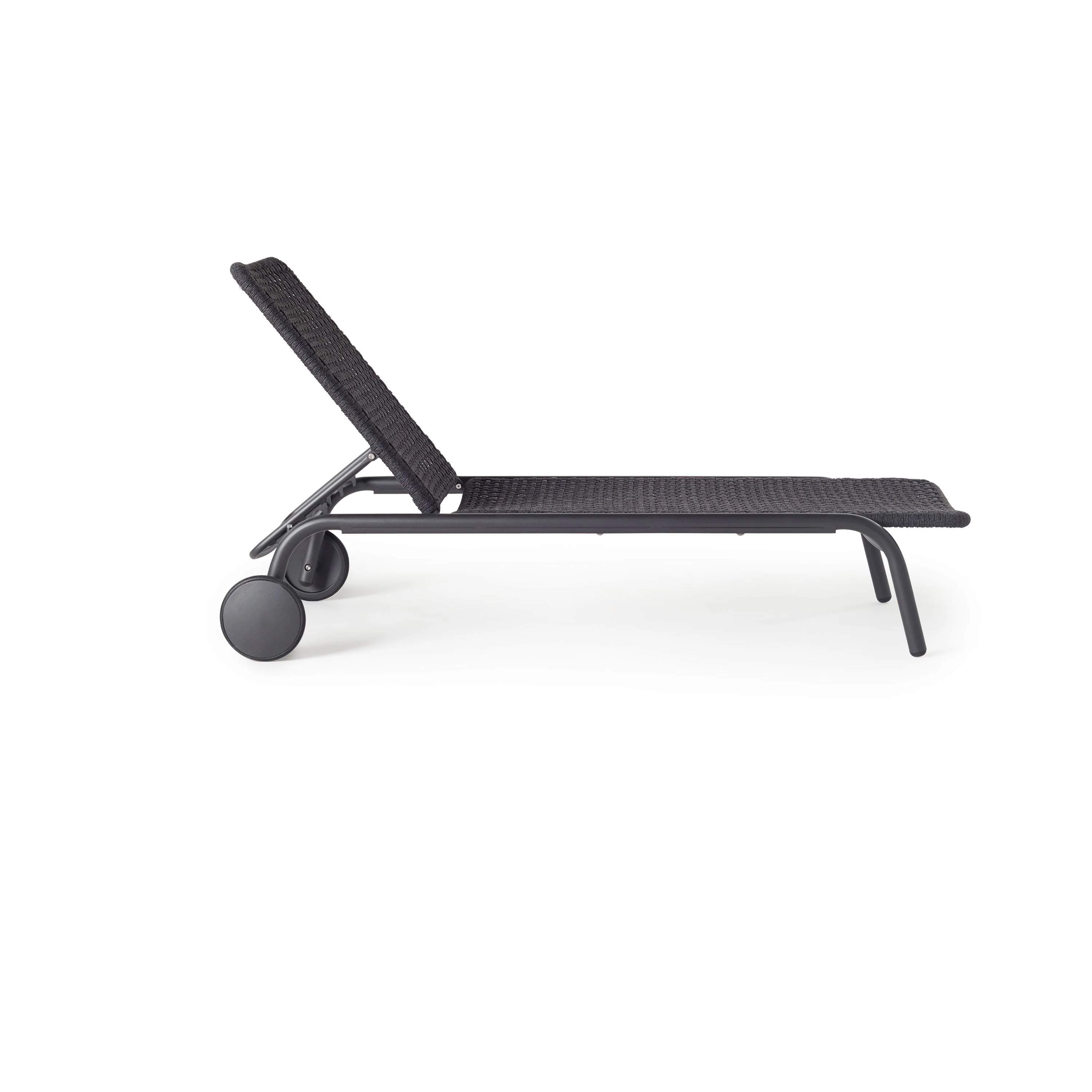 Presidio Chaise Lounge in Charcoal - Image 2