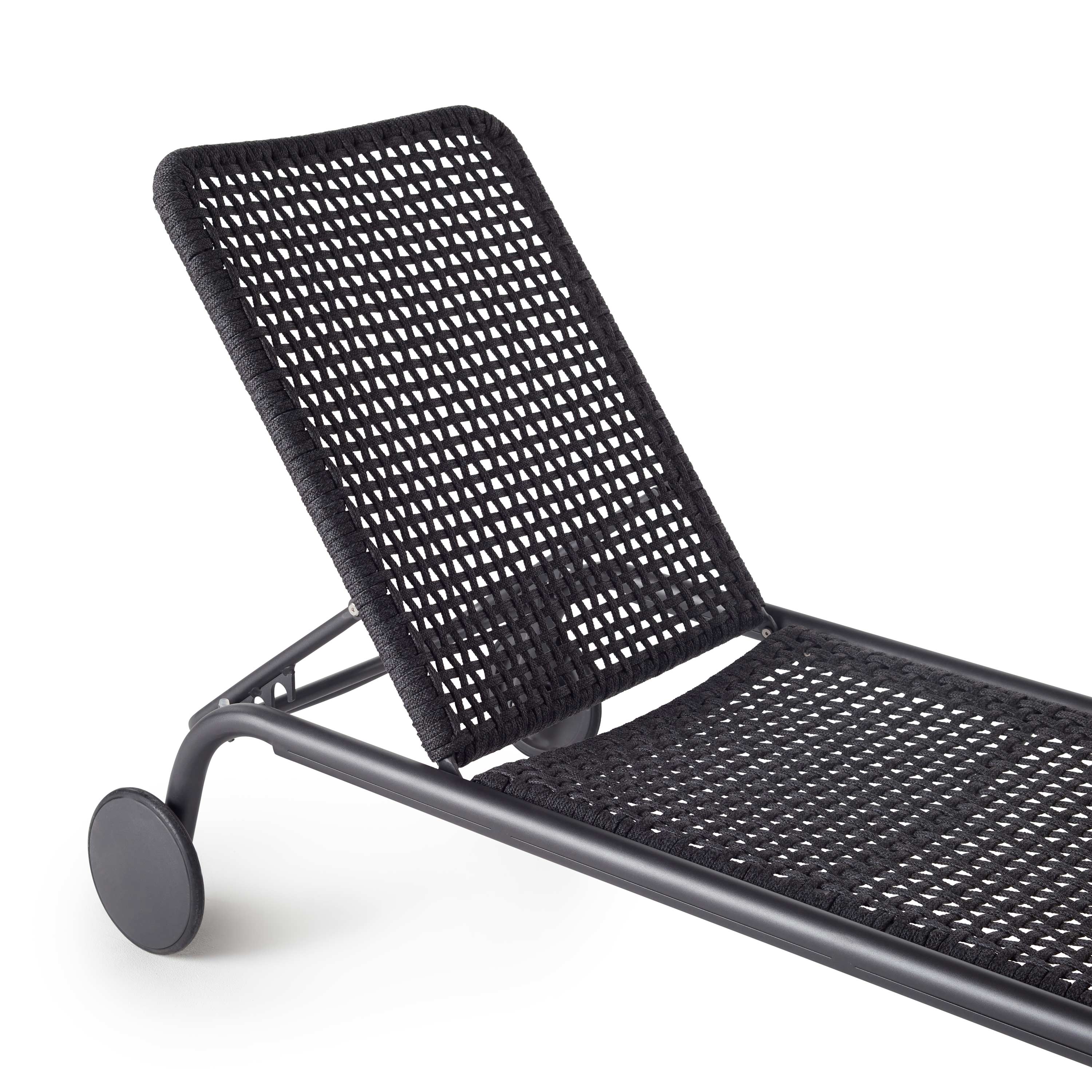 Presidio Chaise Lounge in Charcoal - Image 5