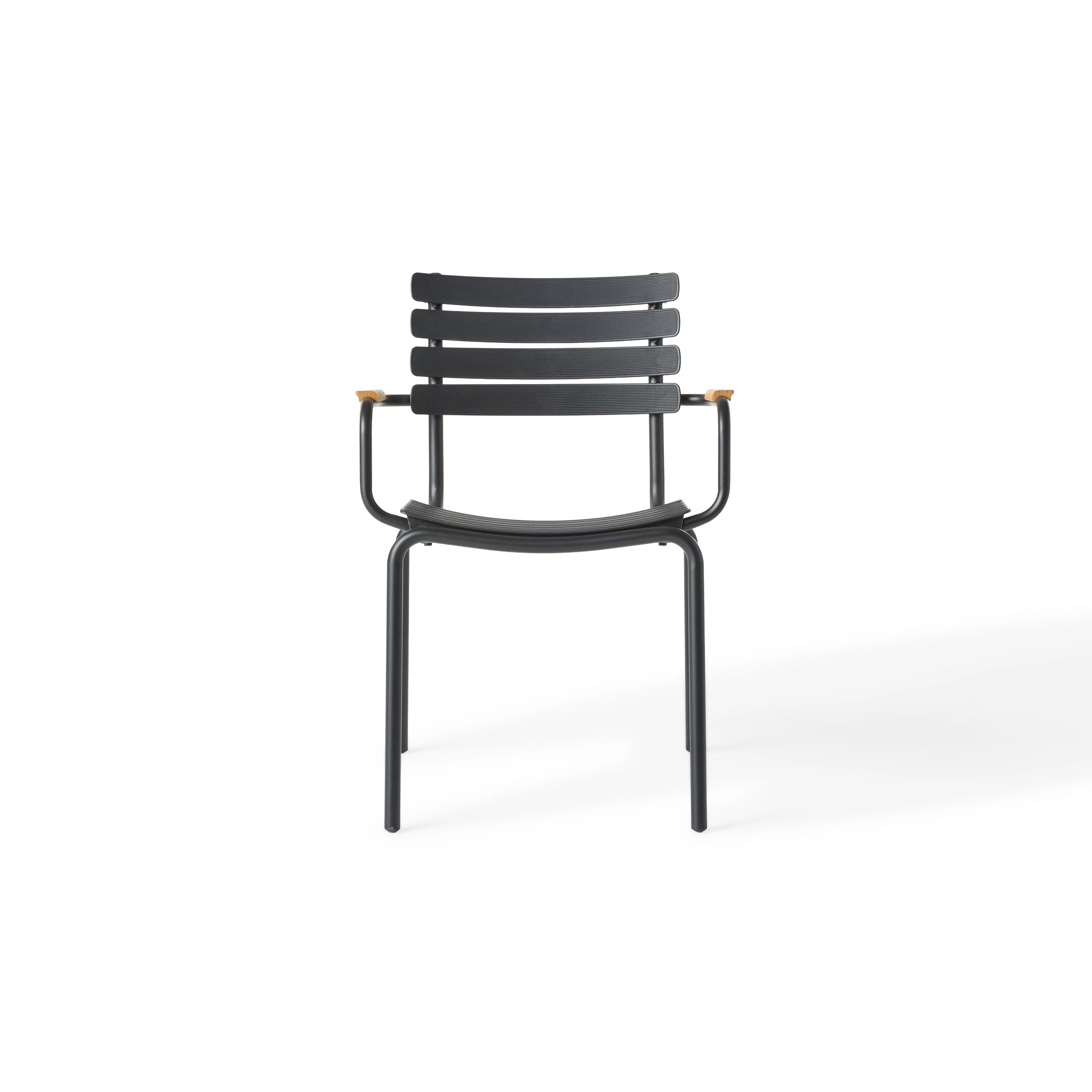 ReClips Dining Arm Chair - Black / Bamboo - Image 2