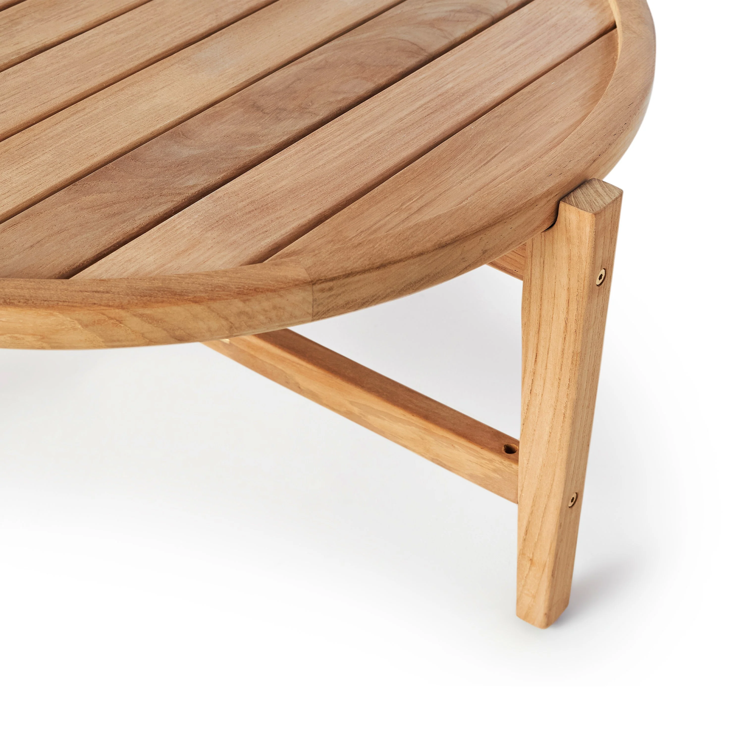 Redondo 32" Coffee Table in Teak - Image 2