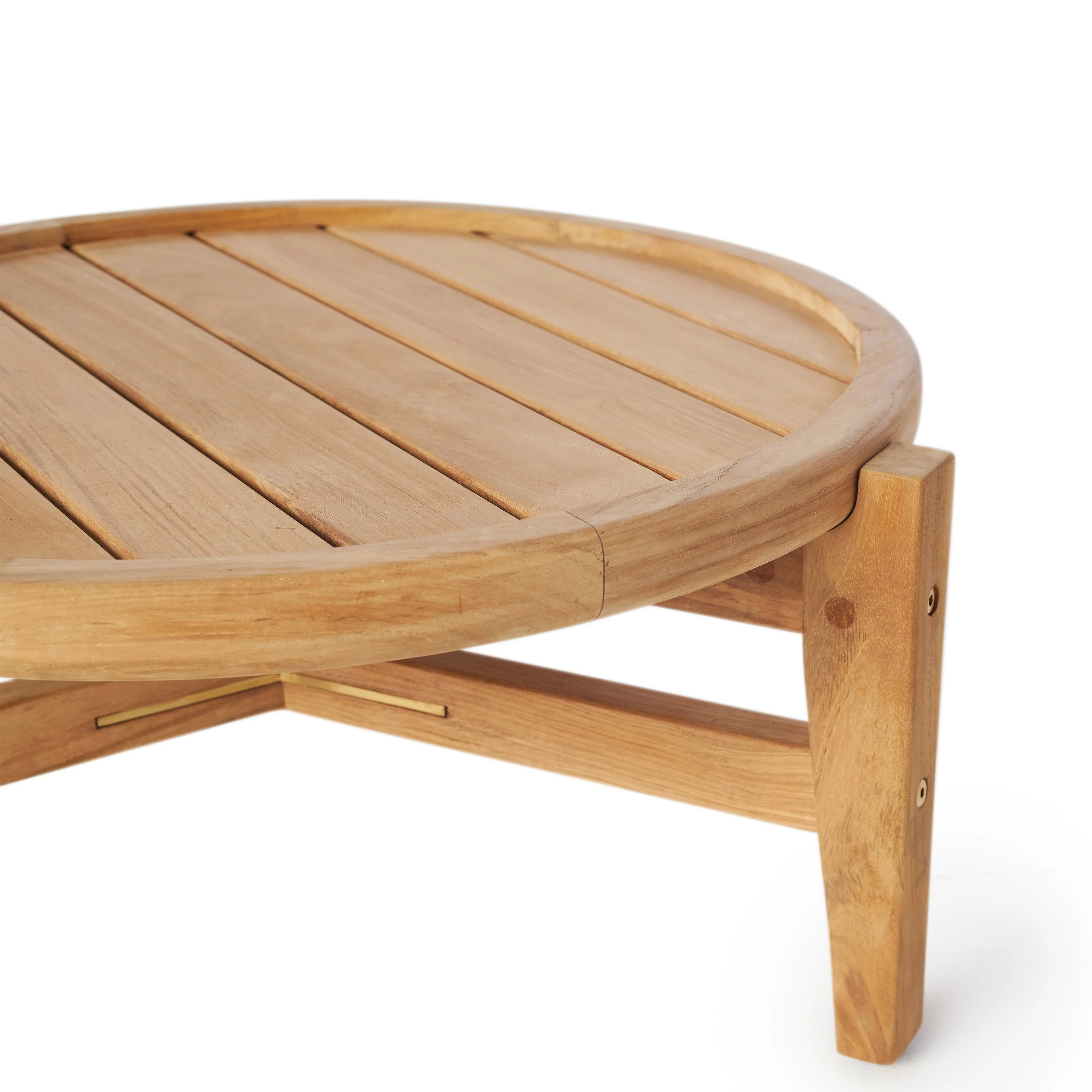 Redondo 24" Coffee Table in Teak - Image 9