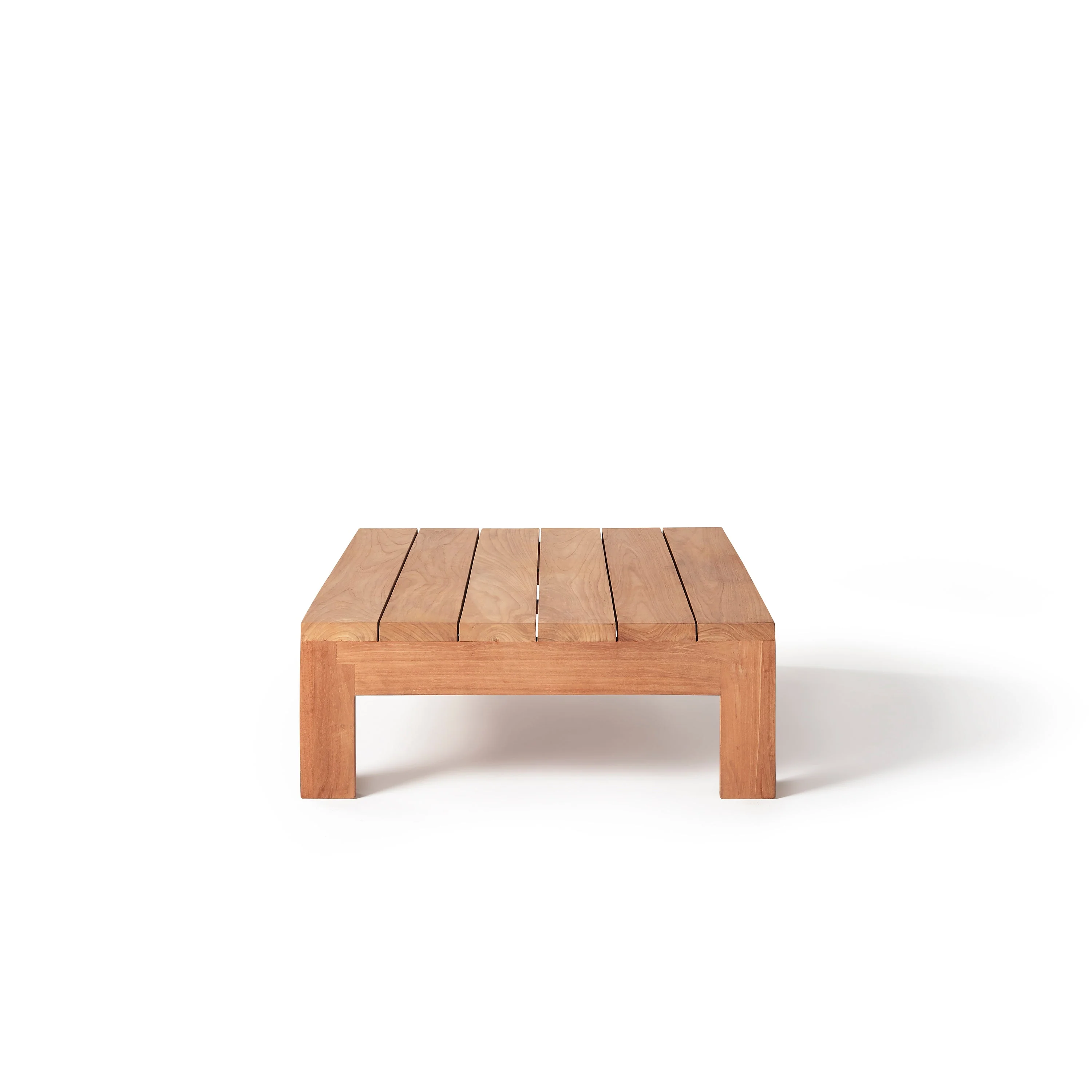 Rivoli 55" Coffee Table in Teak - Image 3