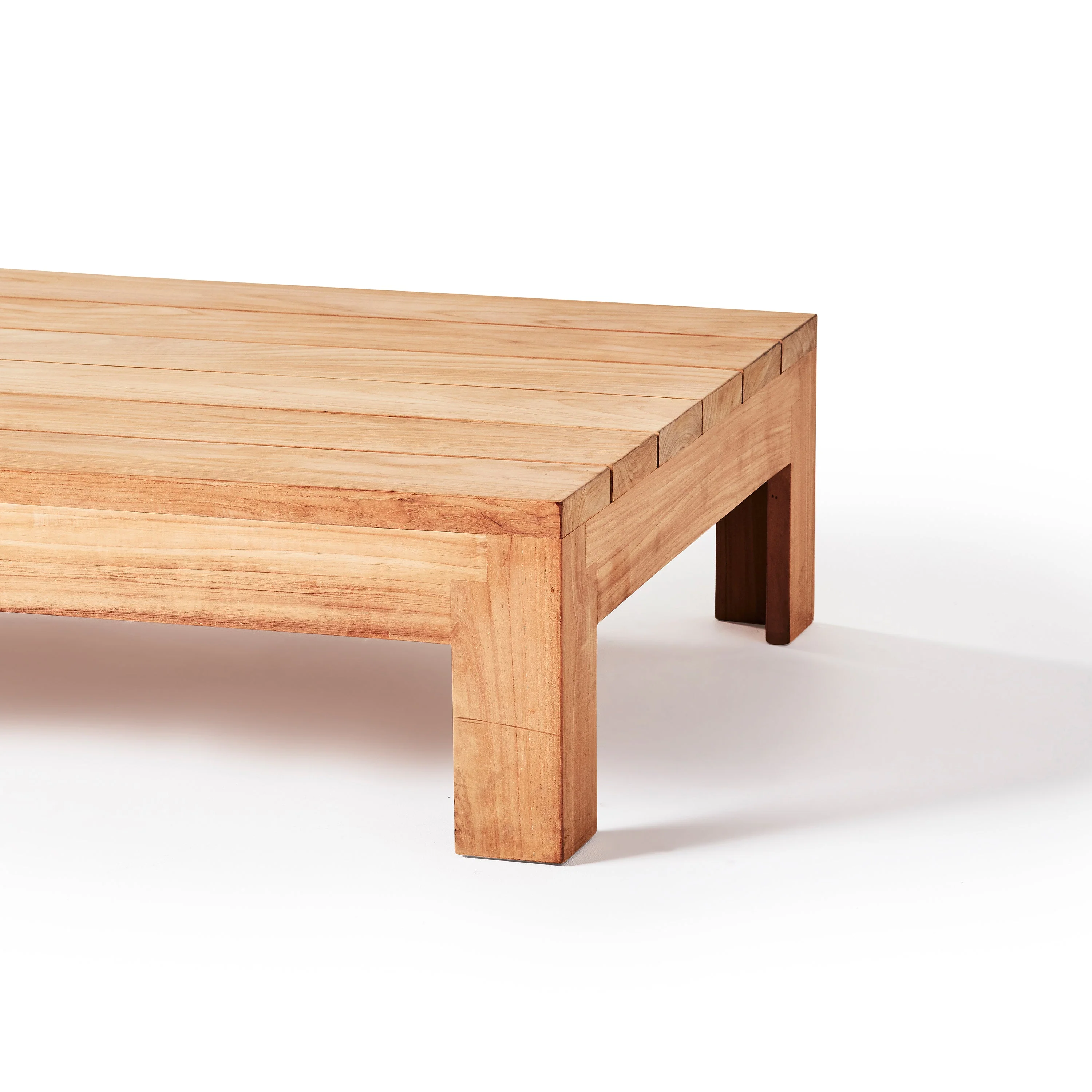 Rivoli 55" Coffee Table in Teak - Image 4