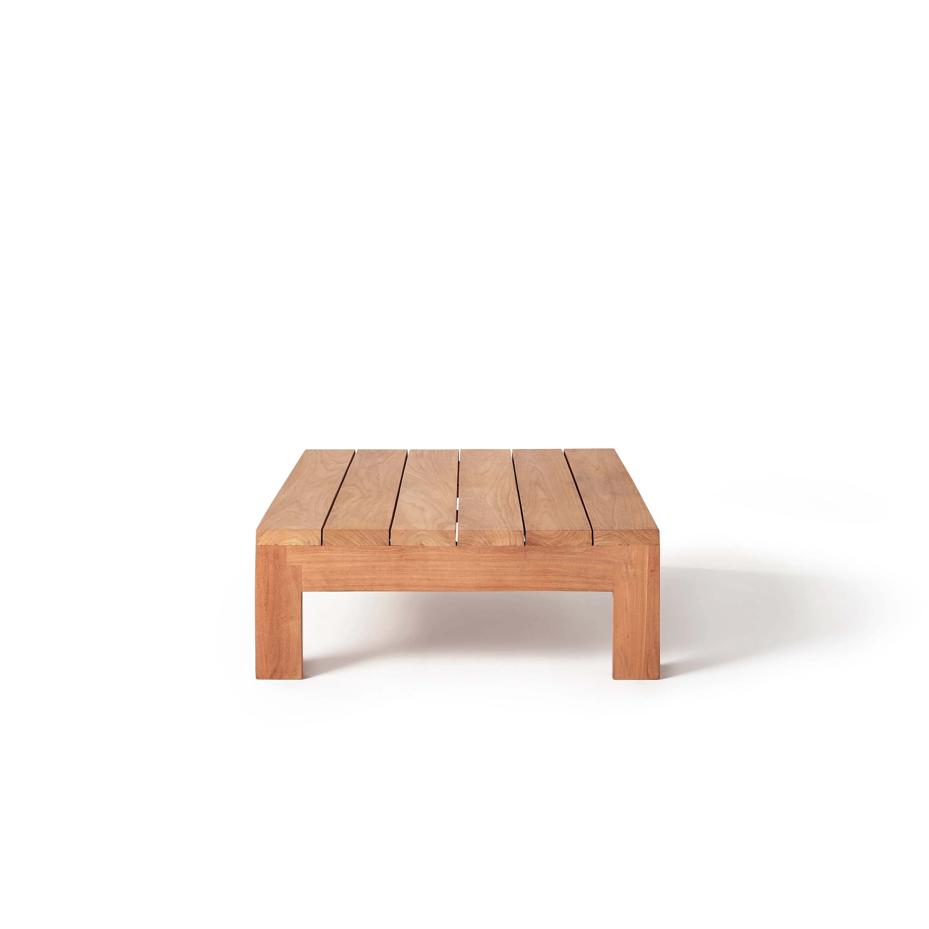 Rivoli 55" Coffee Table in Teak - Image 7