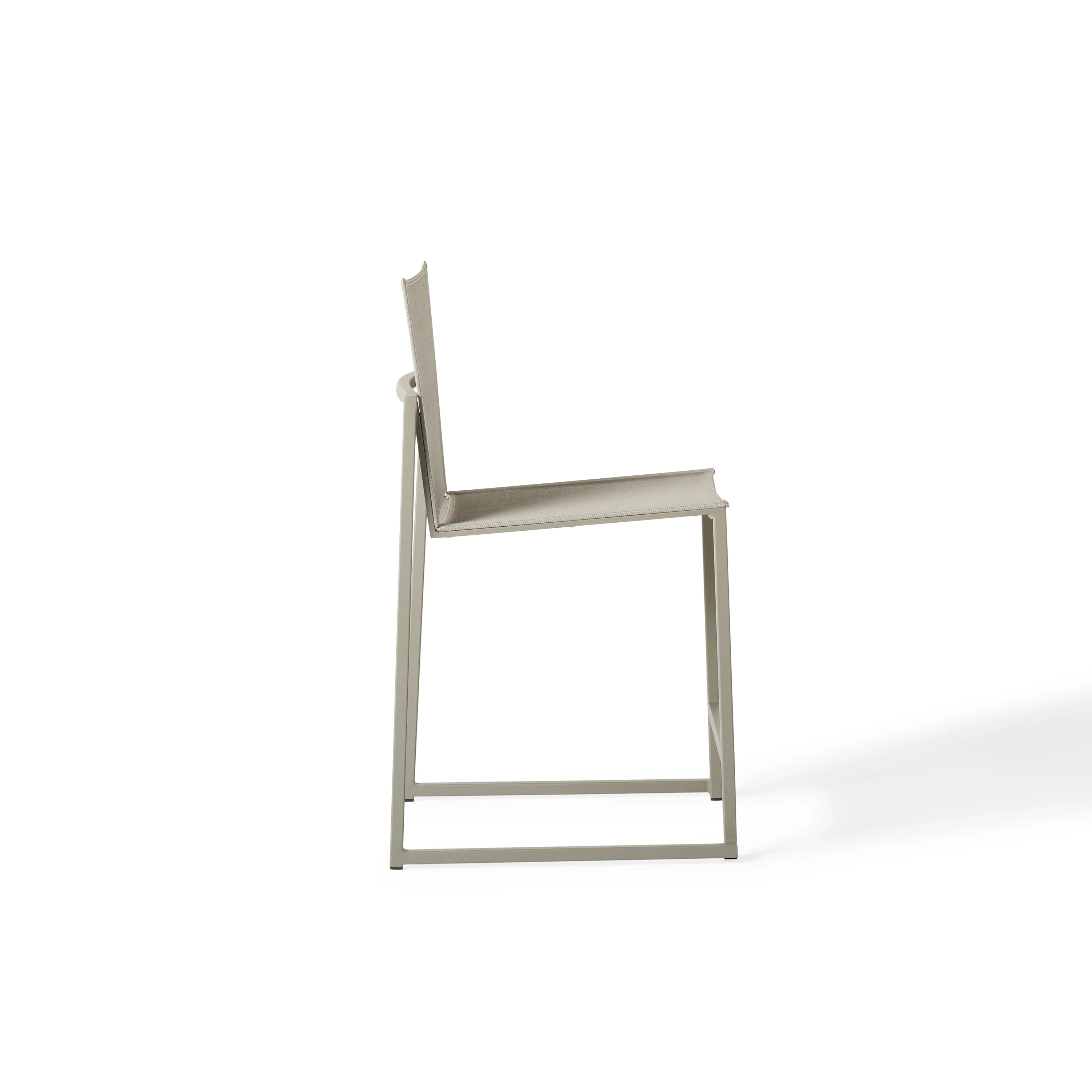 Santa Monica Armless Counter Chair in Quartz Grey - Image 3