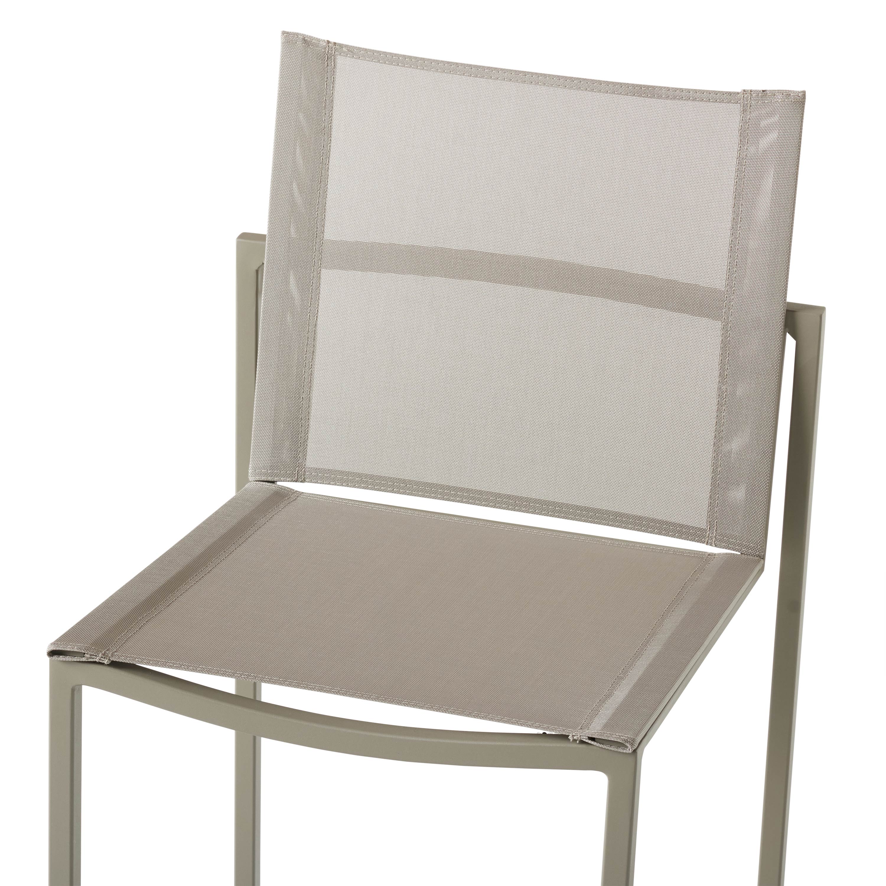 Santa Monica Armless Counter Chair in Quartz Grey - Image 9