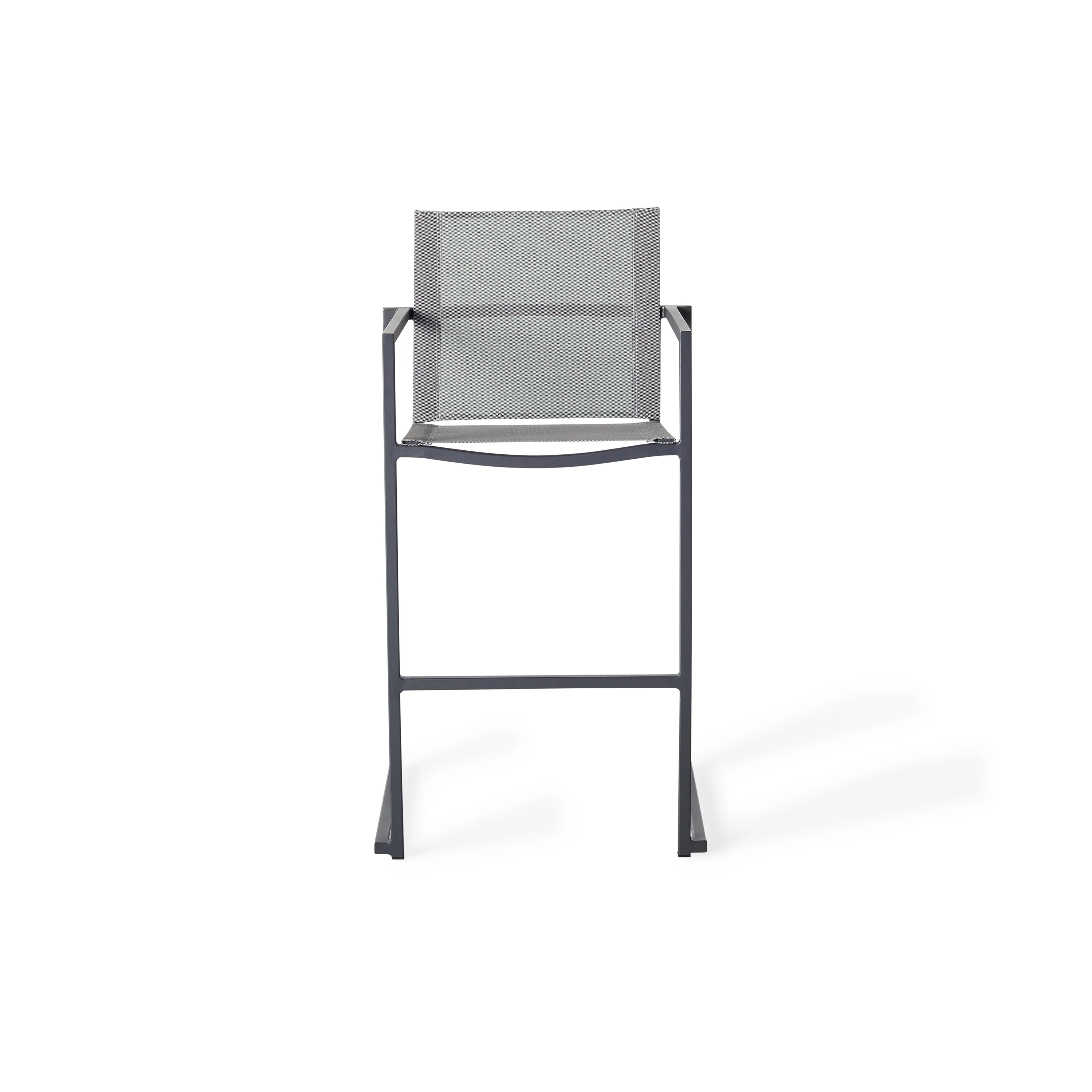 Santa Monica Bar Chair in Charcoal - Image 2