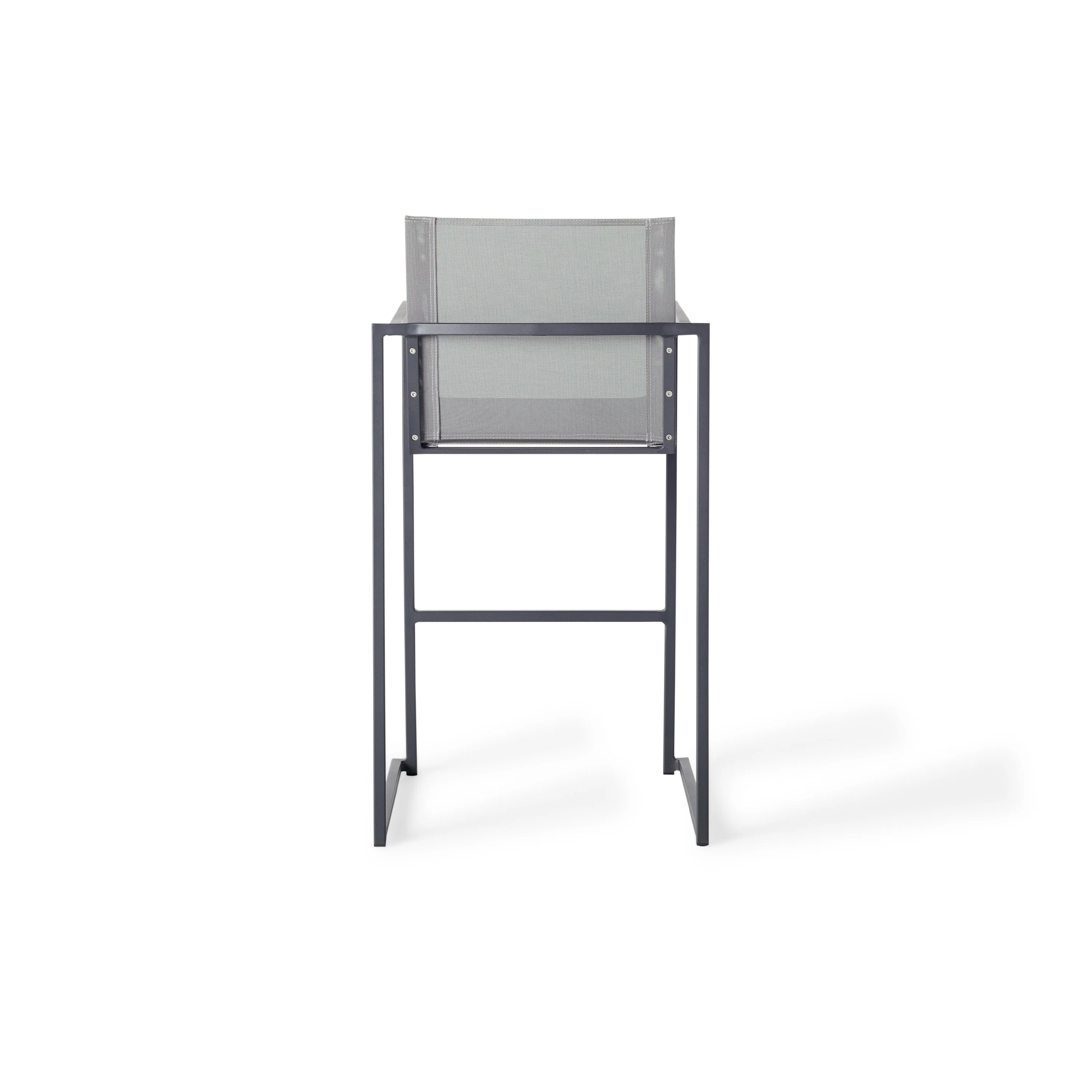 Santa Monica Bar Chair in Charcoal - Image 4