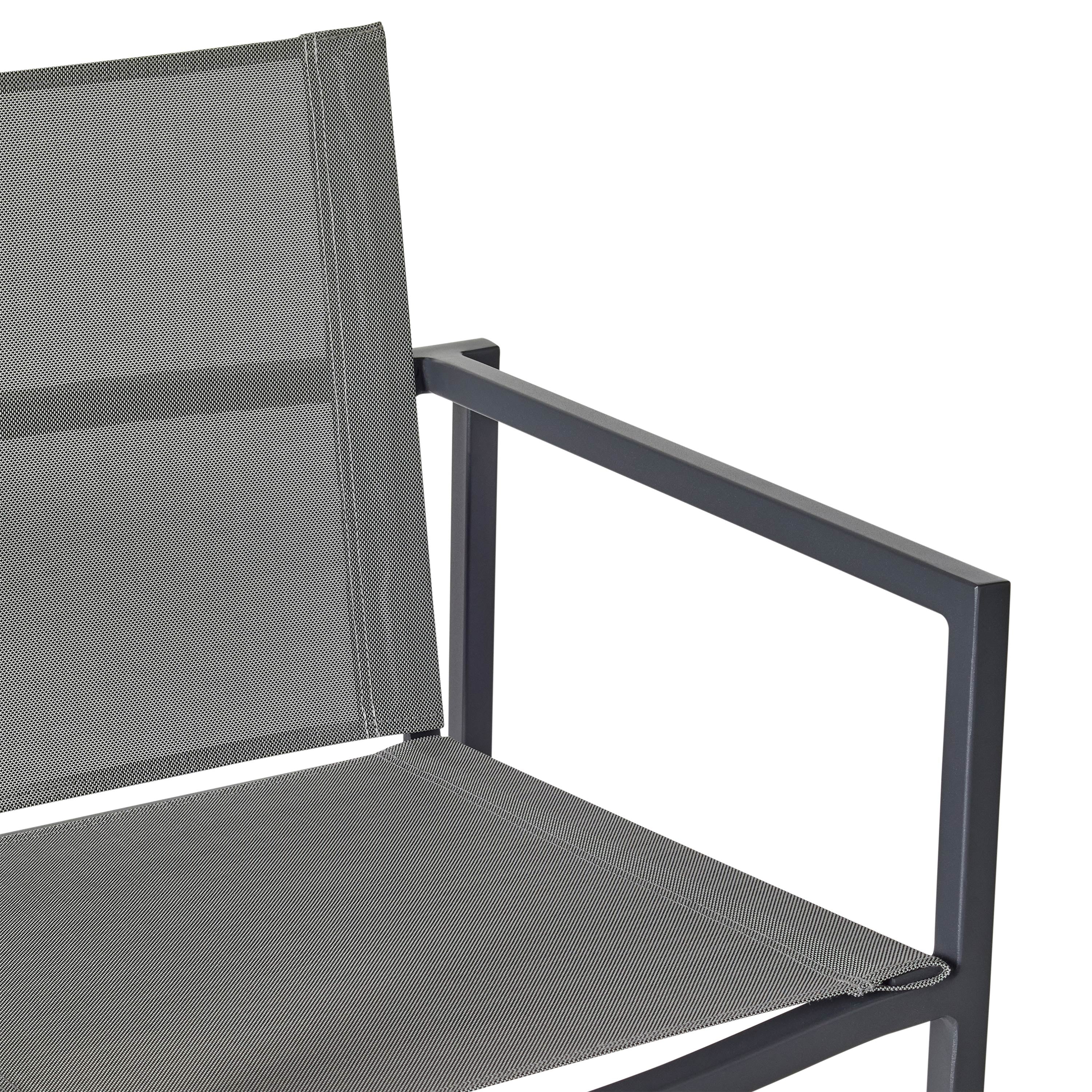 Santa Monica Bar Chair in Charcoal - Image 5