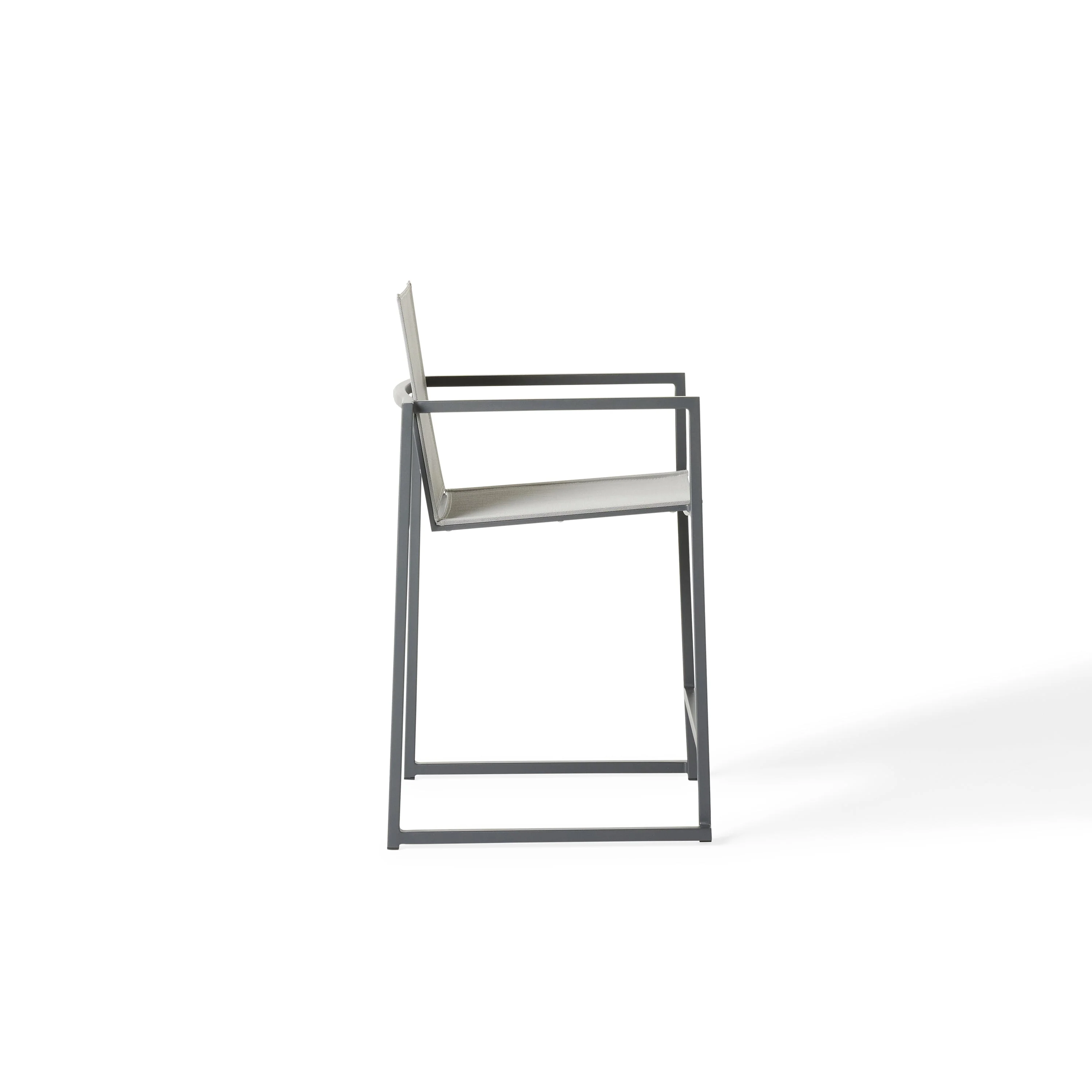 Santa Monica Counter Chair in Charcoal - Image 3