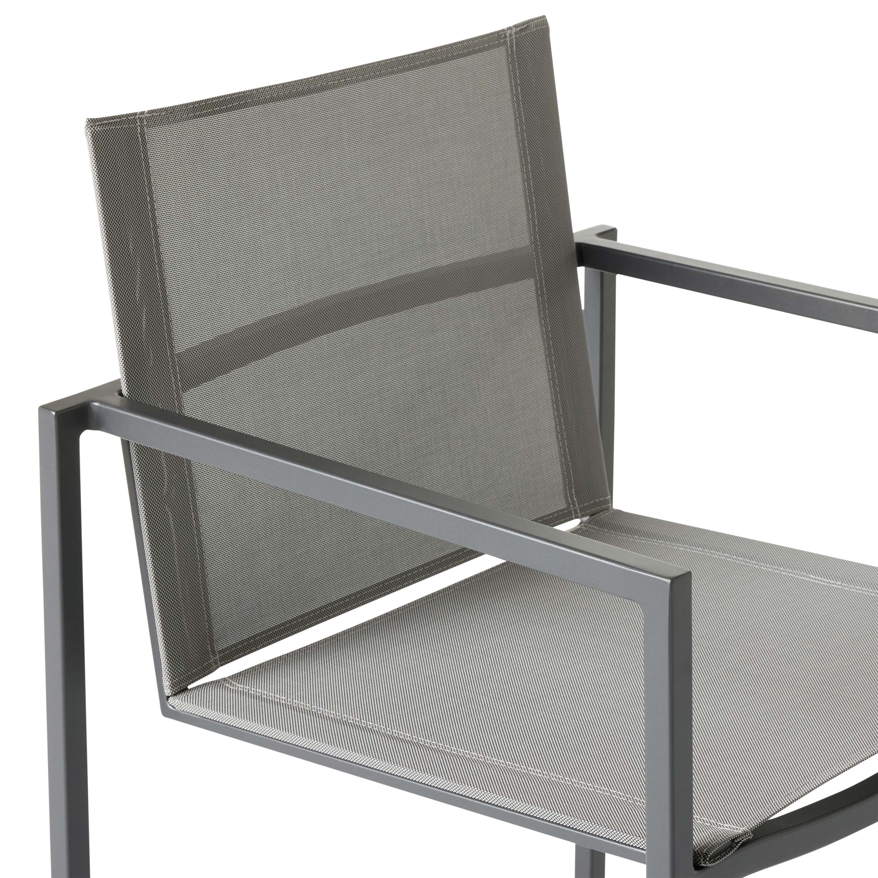 Santa Monica Counter Chair in Charcoal - Image 5