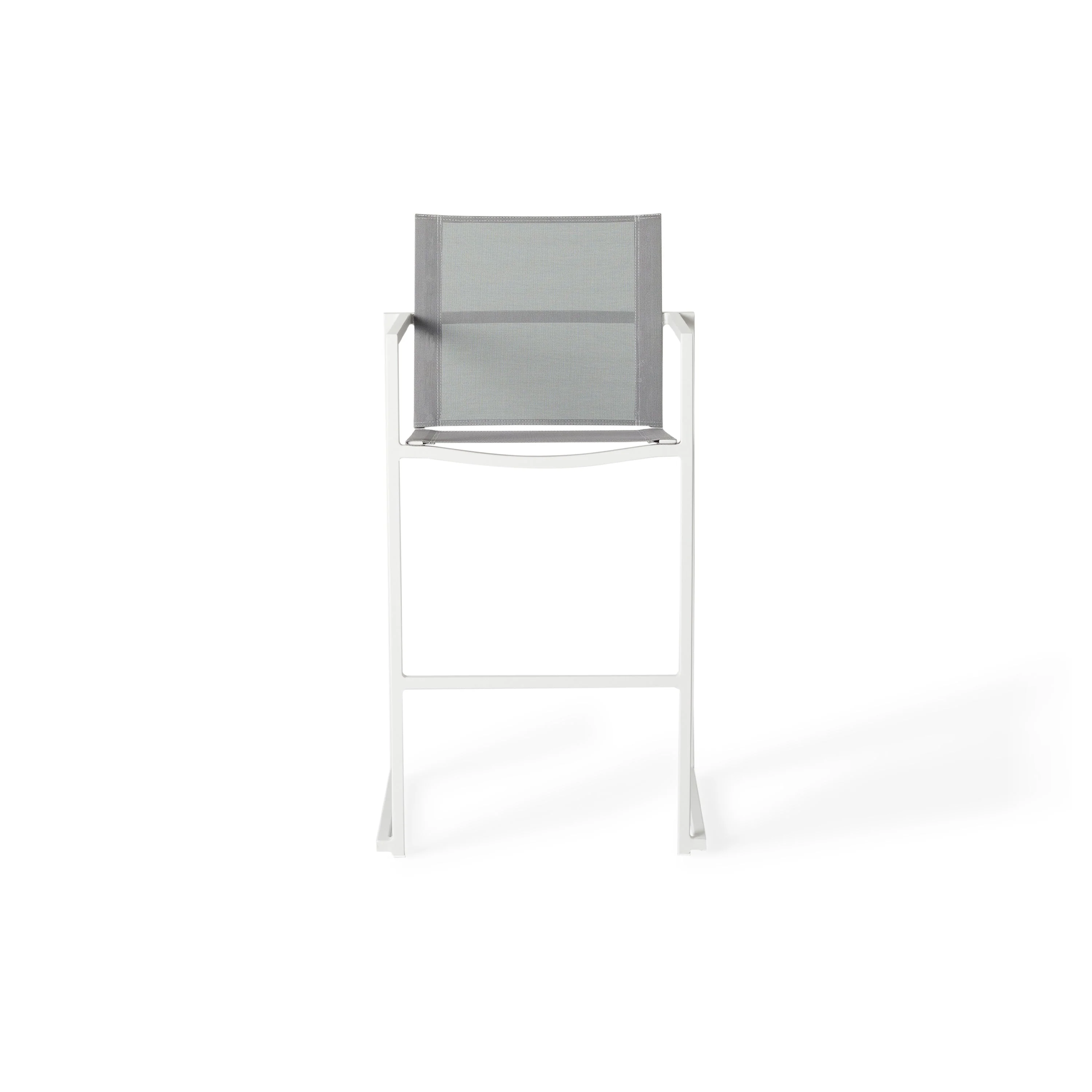 Santa Monica Bar Chair in White - Image 2