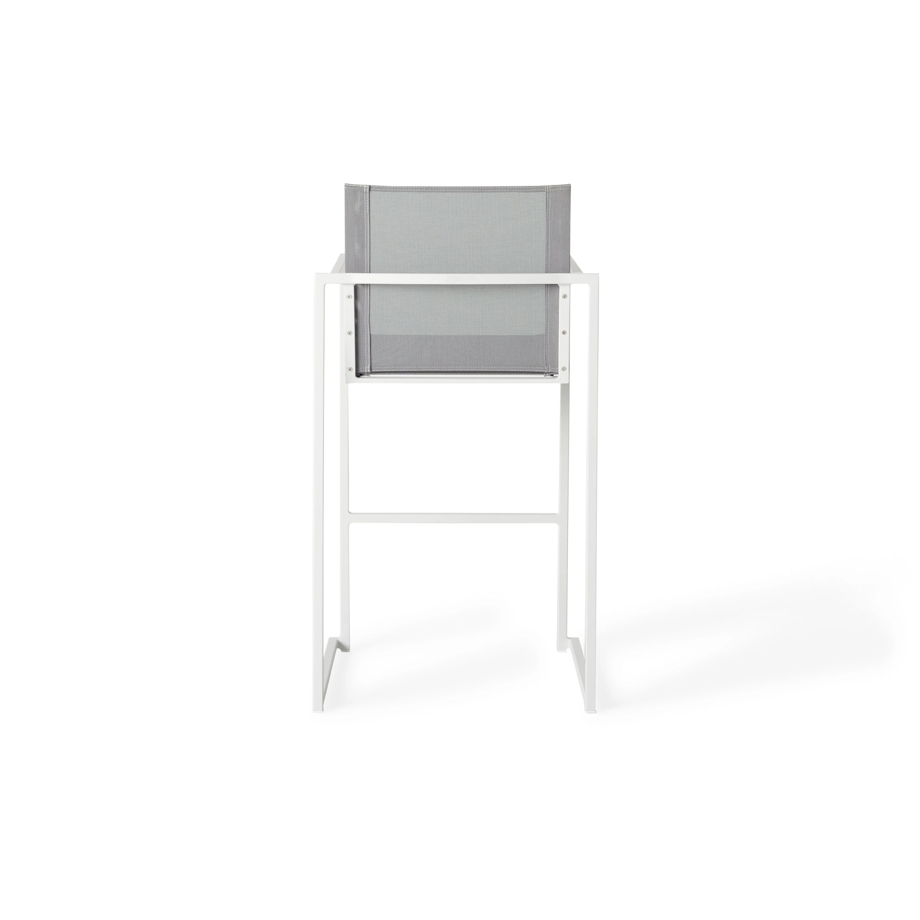 Santa Monica Bar Chair in White - Image 9