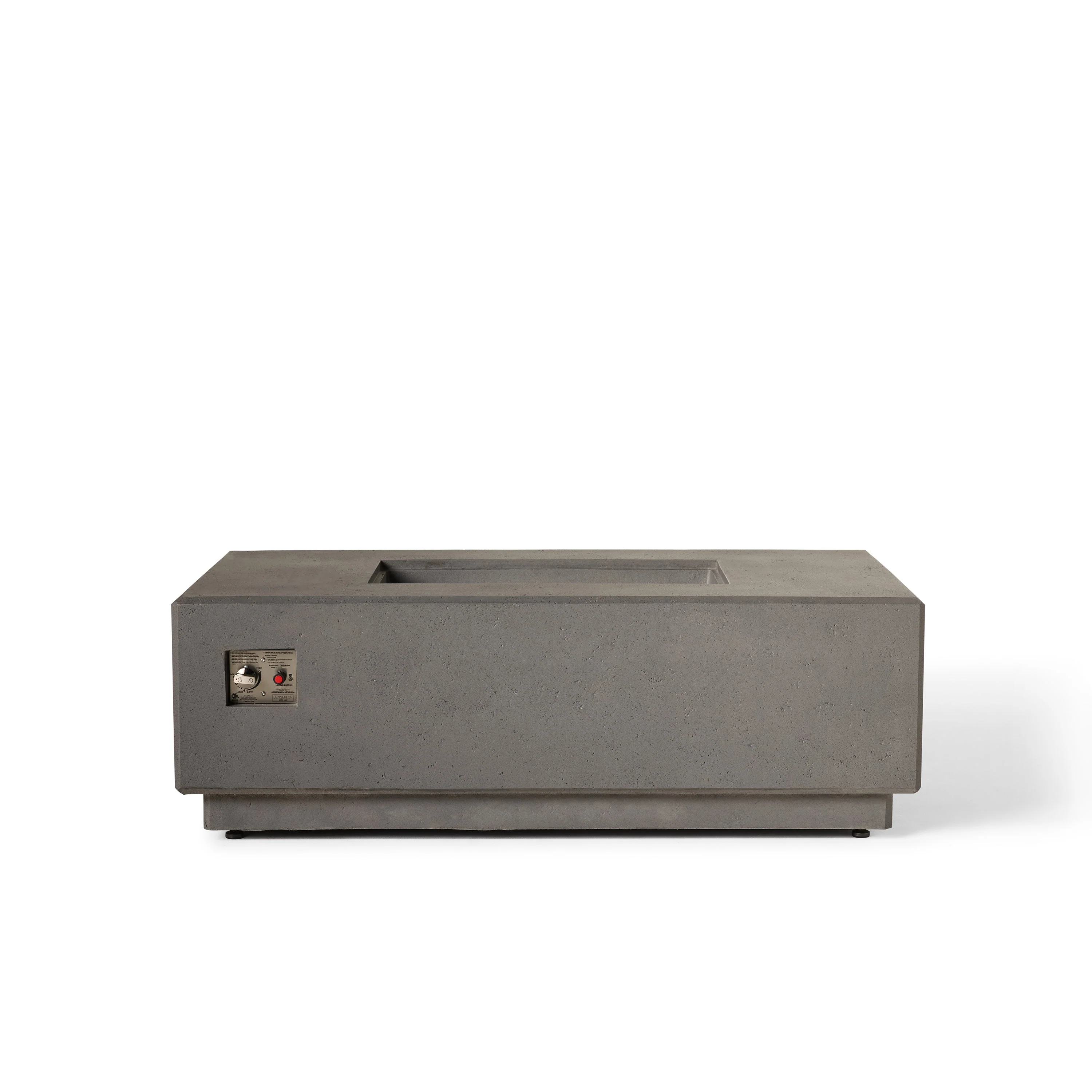 Sequoia Rectangular Fire Table in Smoke (Propane) - Image 5