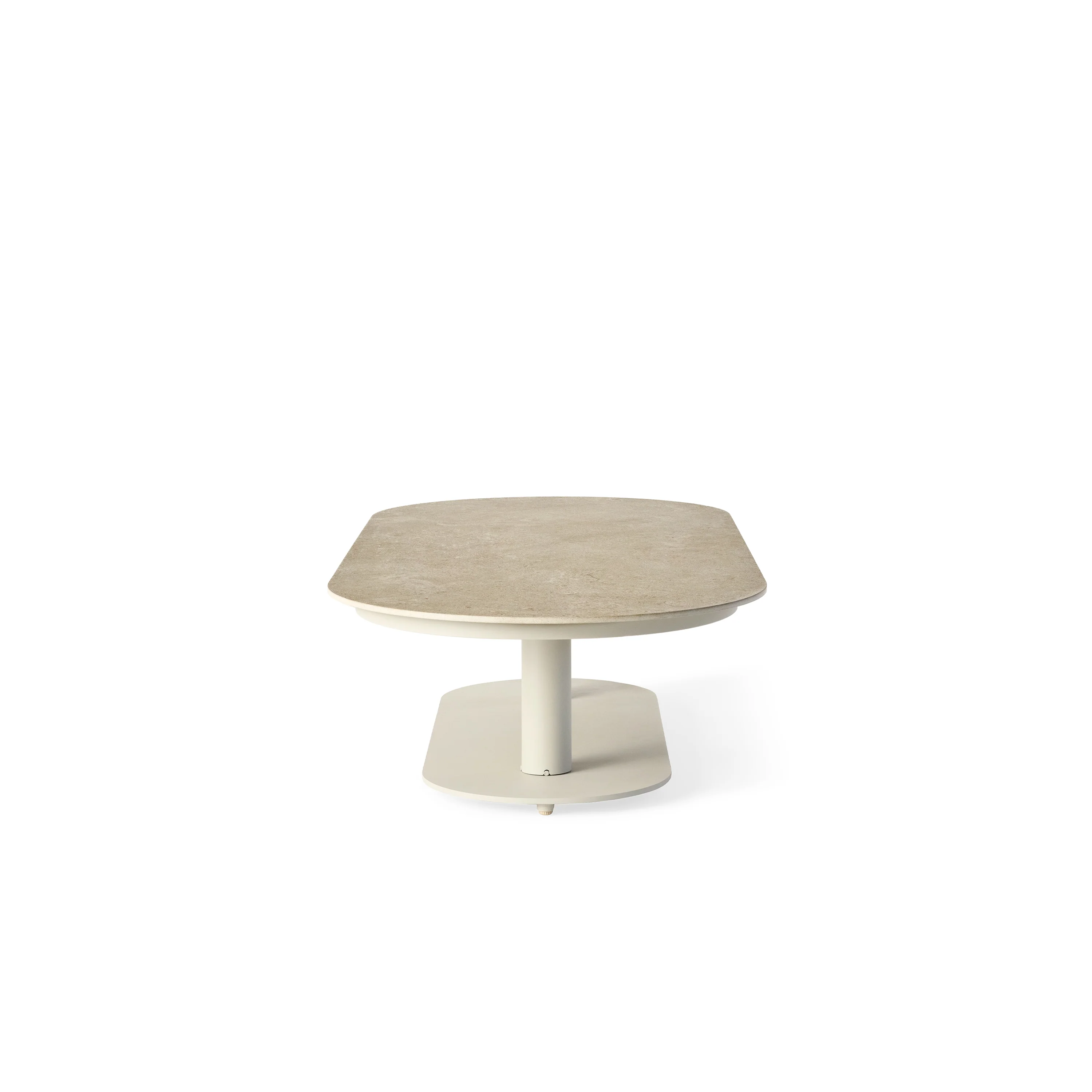 Silverado Coffee Table in Dune Aluminum - Image 3