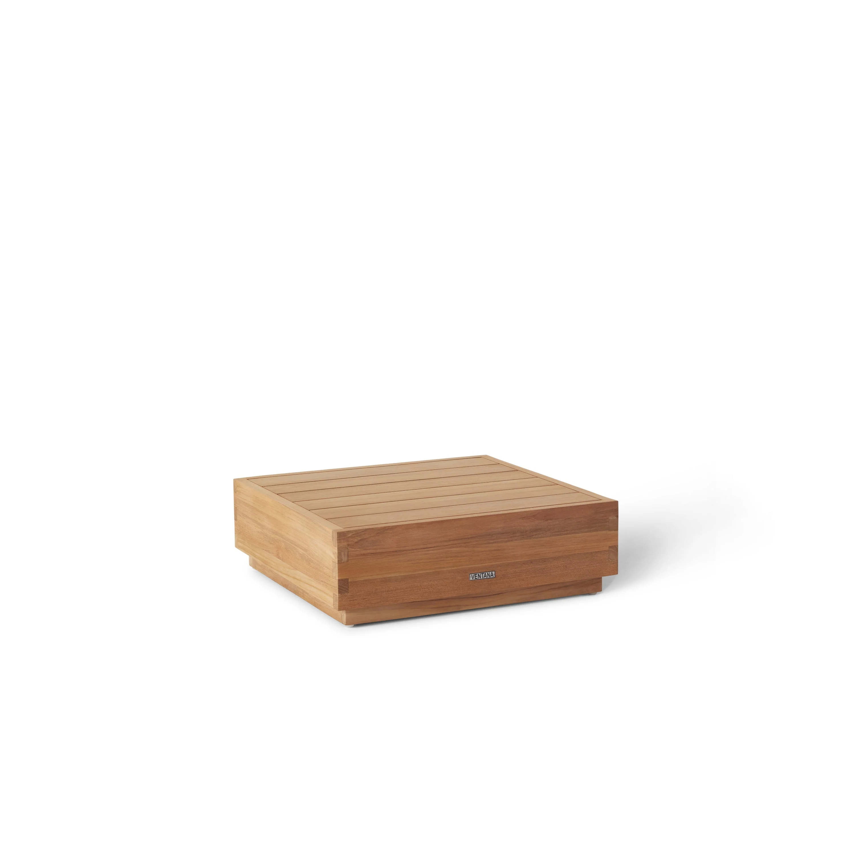 Sonora Side Table in Natural Teak - Image 2