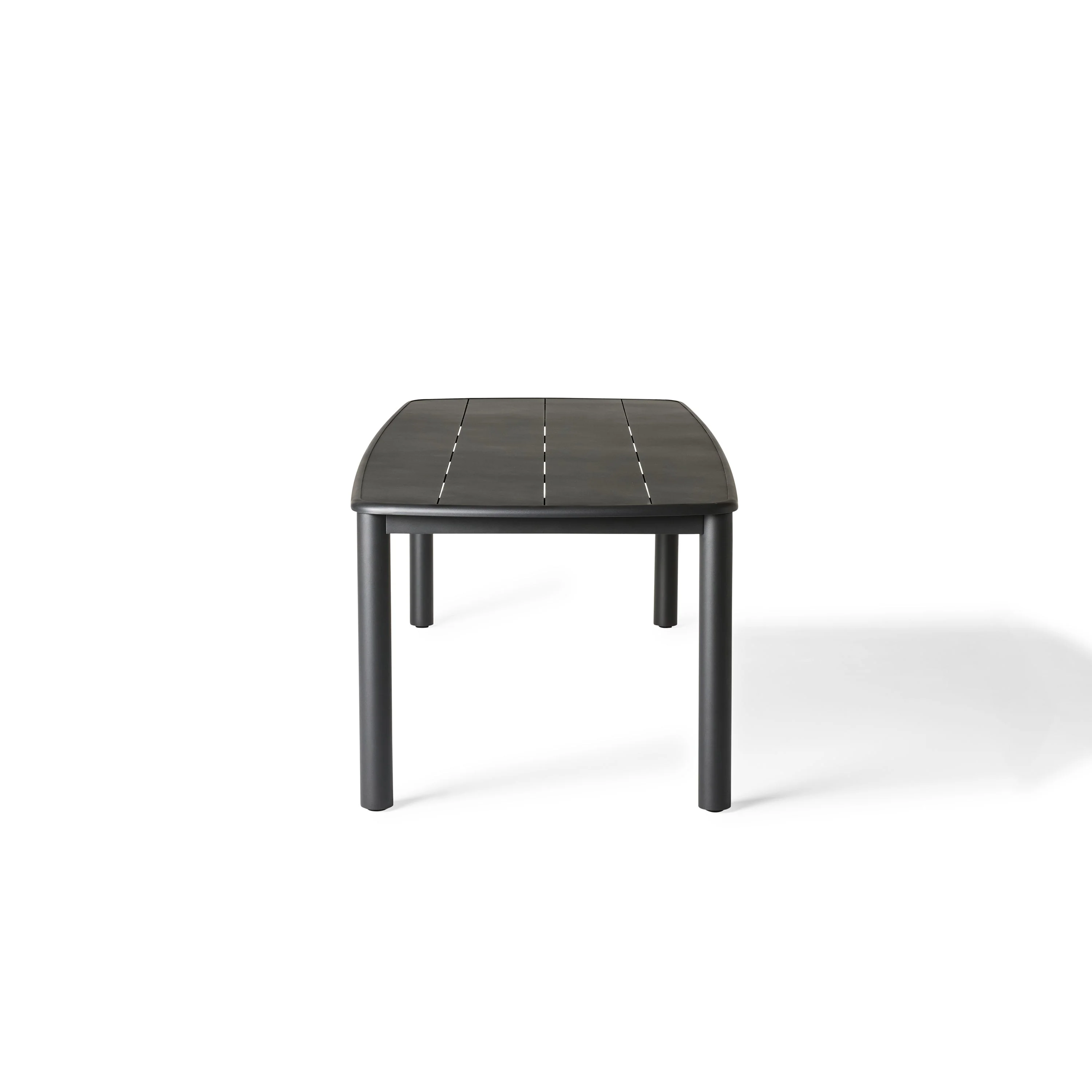 Stinson Dining Table in Charcoal Aluminum - Image 3