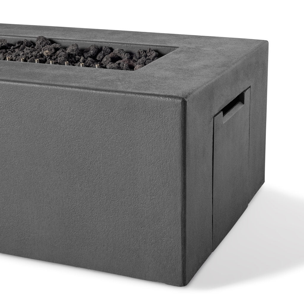 Tahoe Rectangular Fire Table (Propane) - Carbon - Image 3