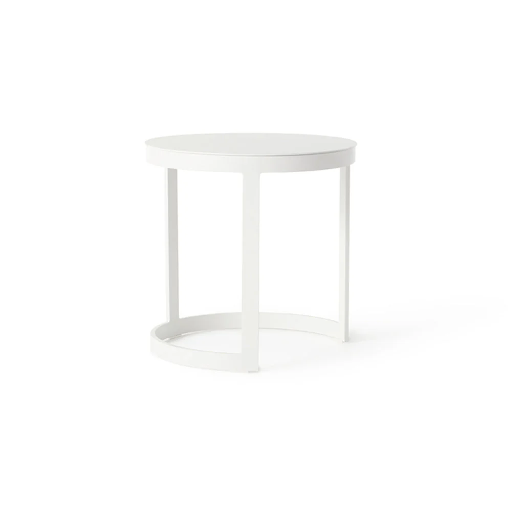 Ventura 20" Side Table in White - Image 2