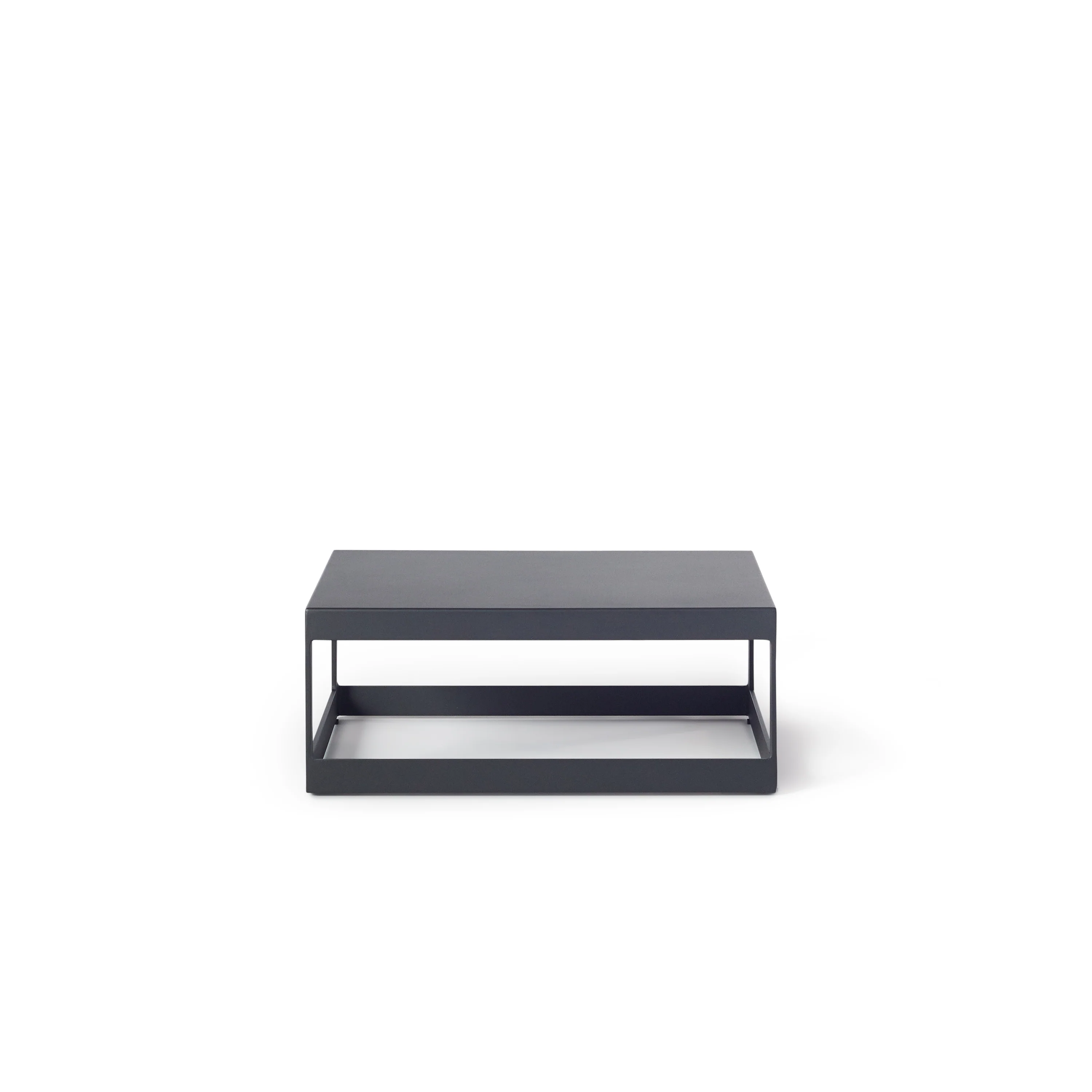Vista 28" Charcoal Square Coffee Table