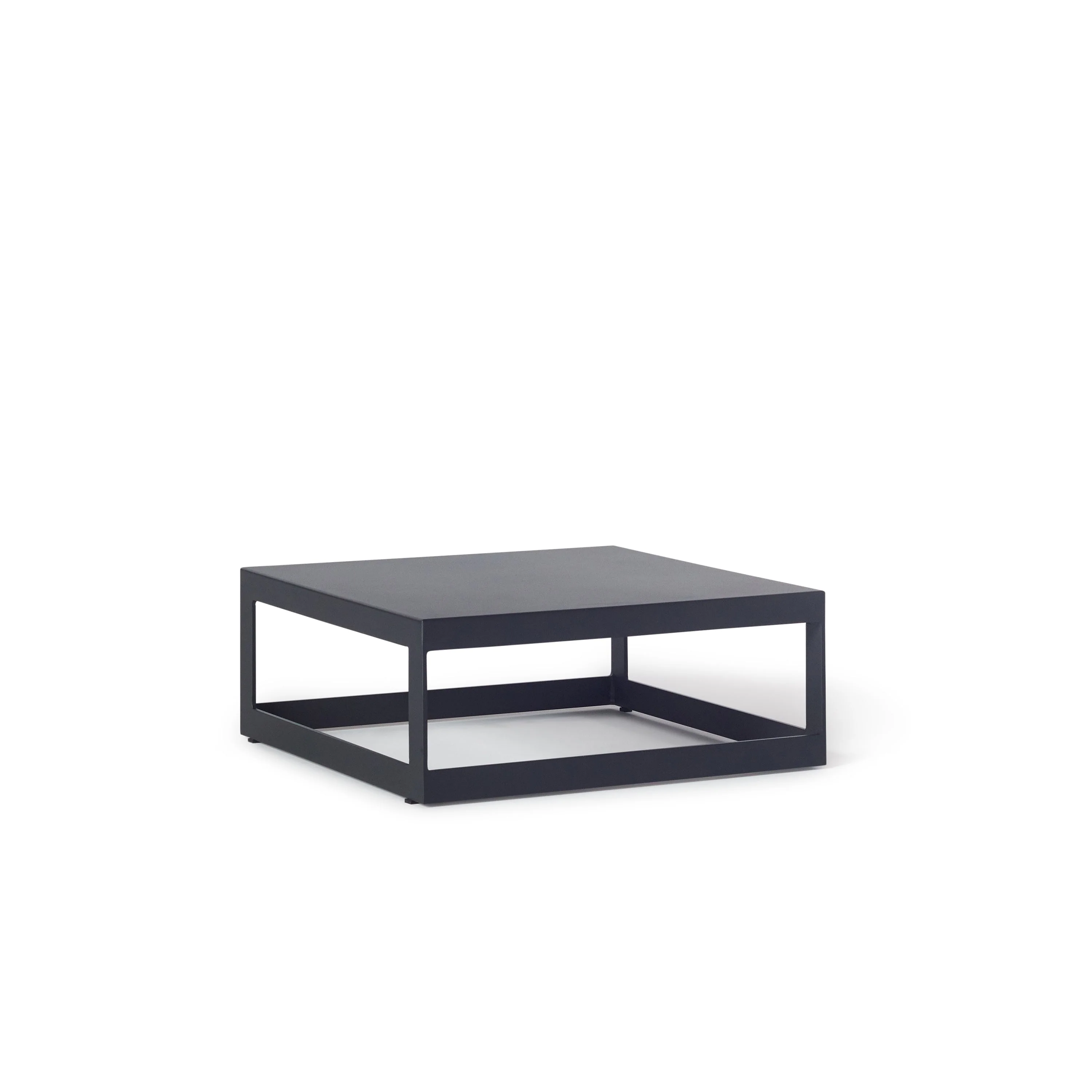 Vista 28" Charcoal Square Coffee Table - Image 2