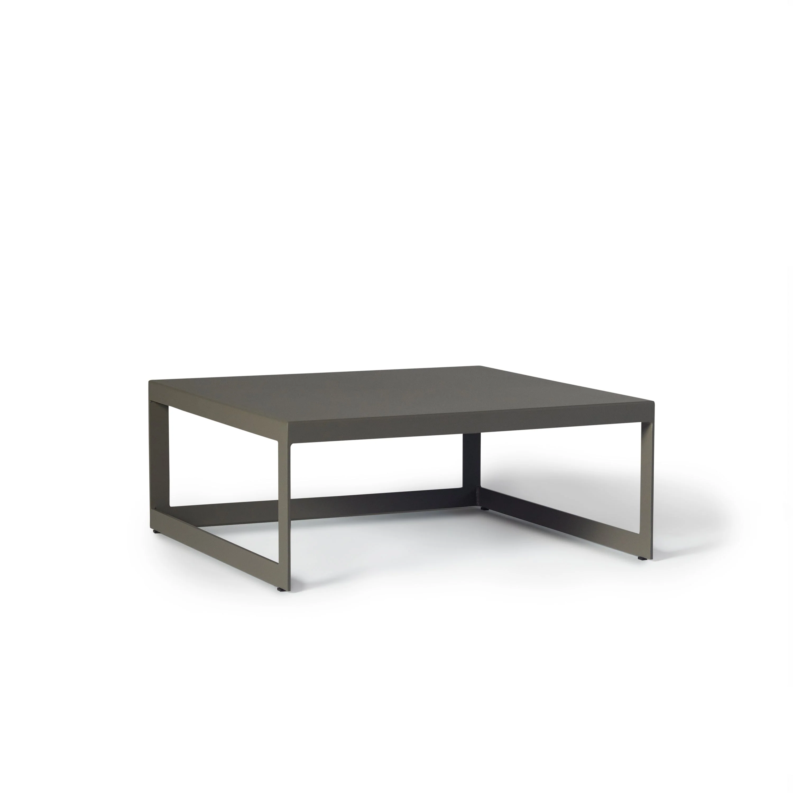 Vista 36" Quartz Grey Square Coffee Table - Image 3